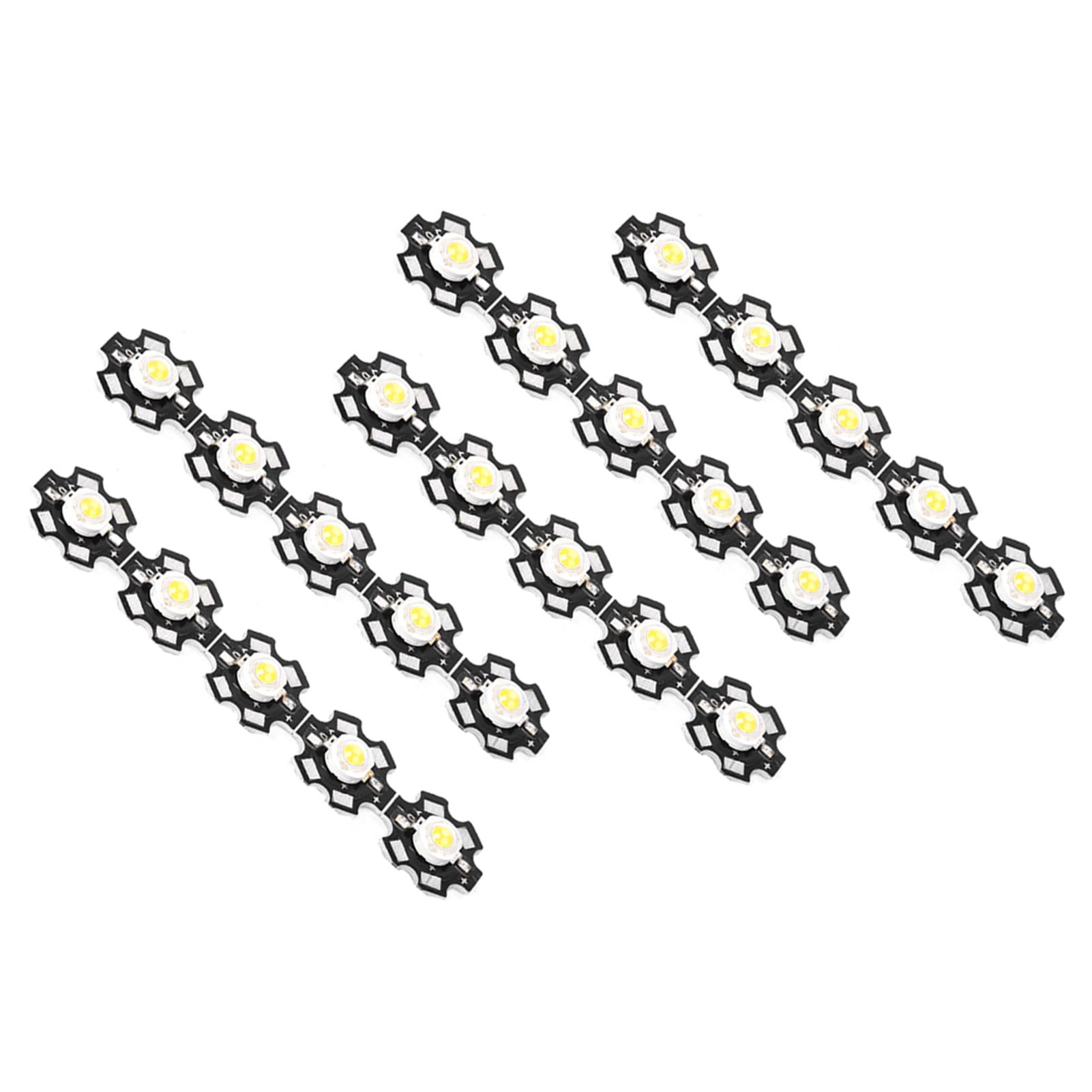 25PCS High Bright Integrated Chip Light Source LED Bead Spotlight Bulb White view 7
