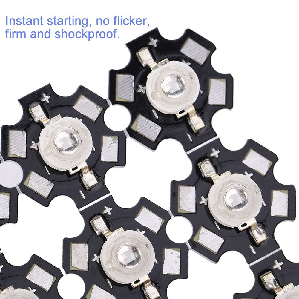 AXD-3W High Power UV Purple LED Lamp Beads Diode Chips With Aluminium Base view 11