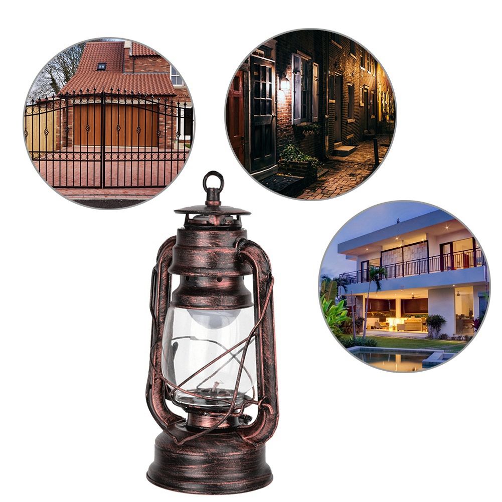 111-240V Retro Style Sconce Light Antique Iron Wall Lamp Fixture for Cafe Bar view 6