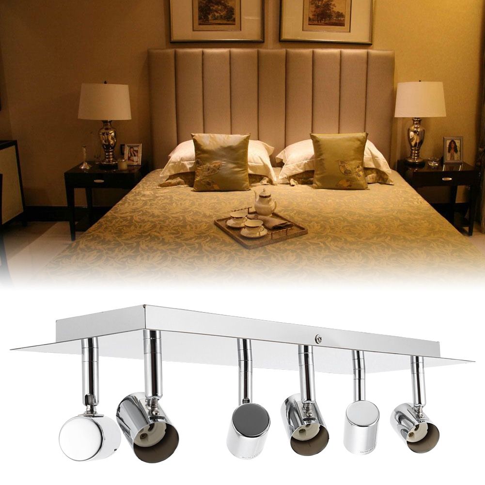 86-265V 18W GU10 6 Heads LED Ceiling Light Downlight Recessed Lamp for Wall view 5