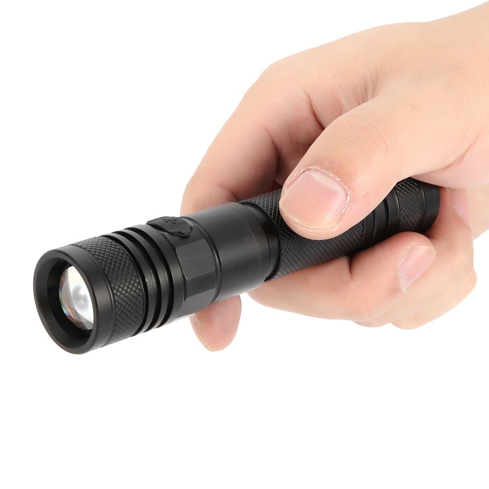 Portable USB Charging LED Aluminum Waterproof Outdoor Supper Bright Emergency view 10