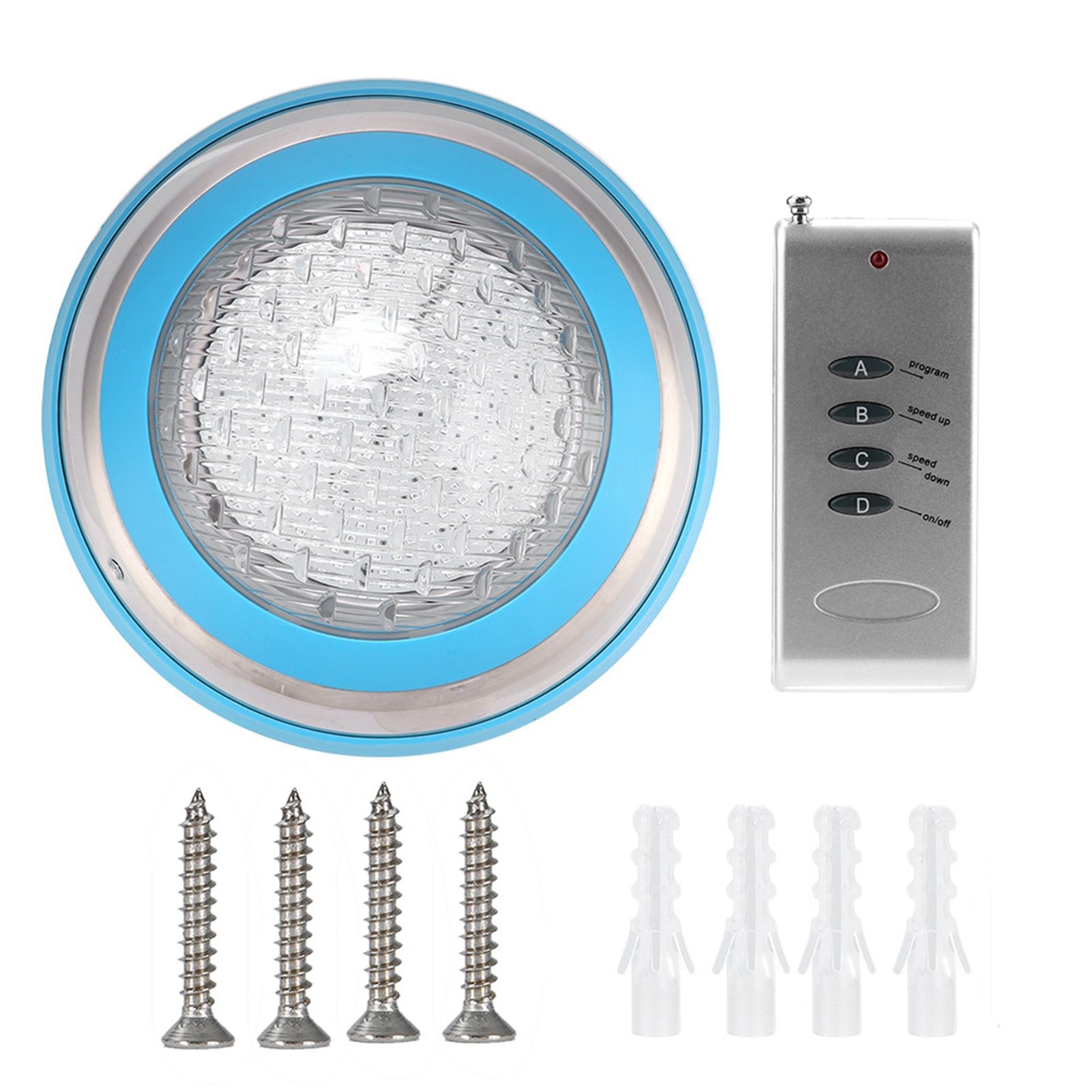 AC12V 35W 360LED Waterproof Pool Light Multicolor RGB Underwater Lamp with view 2