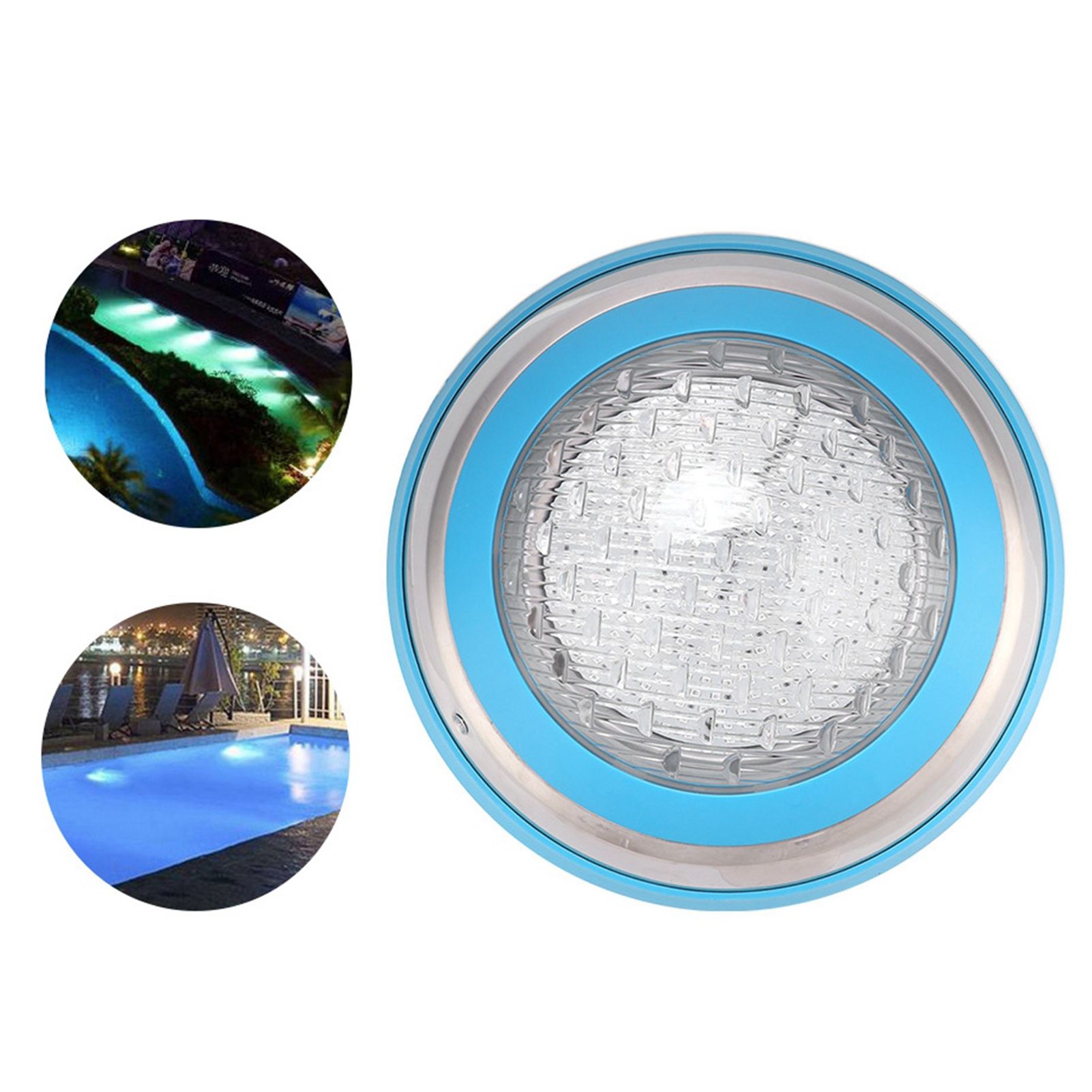 AC12V 35W 360LED Waterproof Pool Light Multicolor RGB Underwater Lamp with view 10