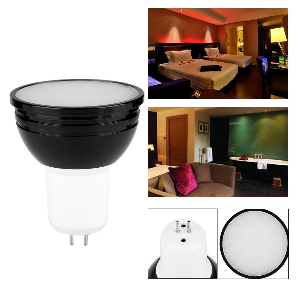 AC85V 265V GU5.3 6W RGB+CW LED Light Bulb Smartphone Controlled Wi fi Smart view 6