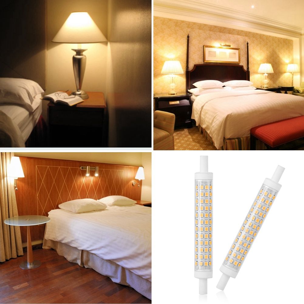 2pcs r7s 10W 120 LED Bulb Light Double Ended Halogen Lamp Replacement view 6