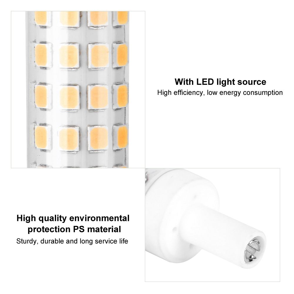 2pcs r7s 10W 120 LED Bulb Light Double Ended Halogen Lamp Replacement view 8