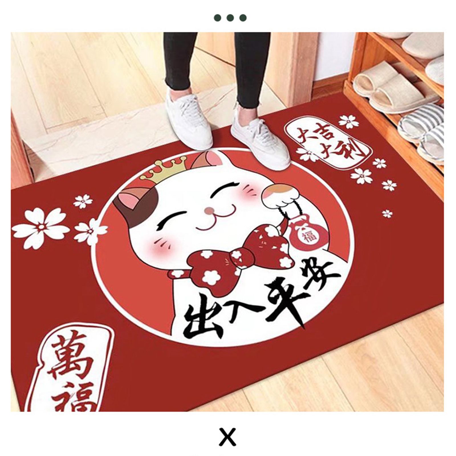 Kitchen Mat Floor Mat Rug Doormat 60x90cm Home Decoration Cat Pattern for view 5