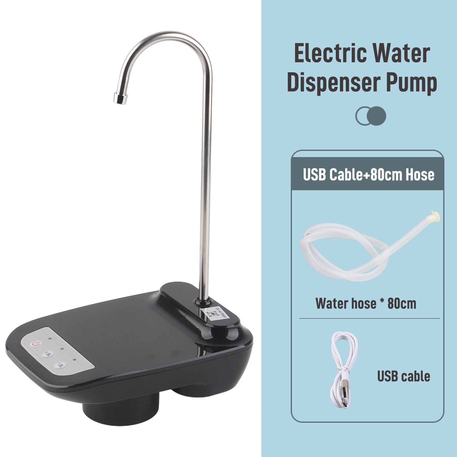 Electric Water Dispenser Home Office Multifunctional USB Pressure Water Dispenser view 2
