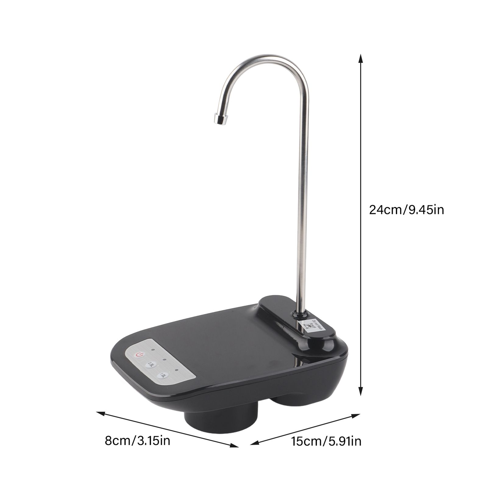 Electric Water Dispenser Home Office Multifunctional USB Pressure Water Dispenser view 3