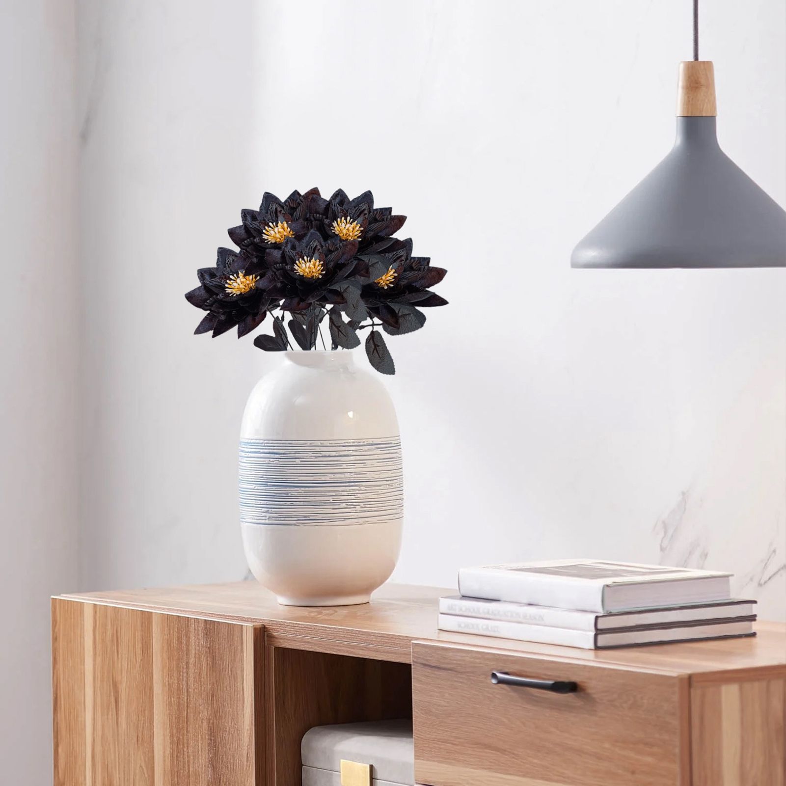 Artificial Lotus Fake Flower Bedroom Decoration Multifunctional Weddings view 5
