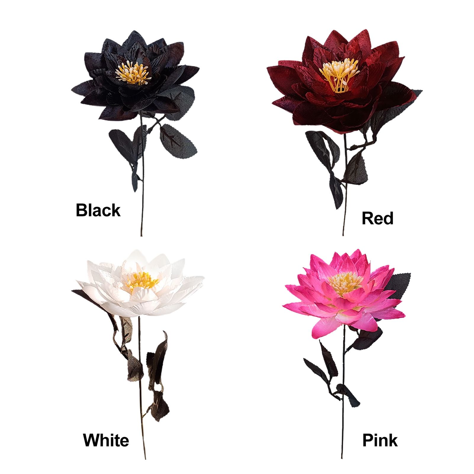 Artificial Lotus Fake Flower Bedroom Decoration Multifunctional Weddings view 7