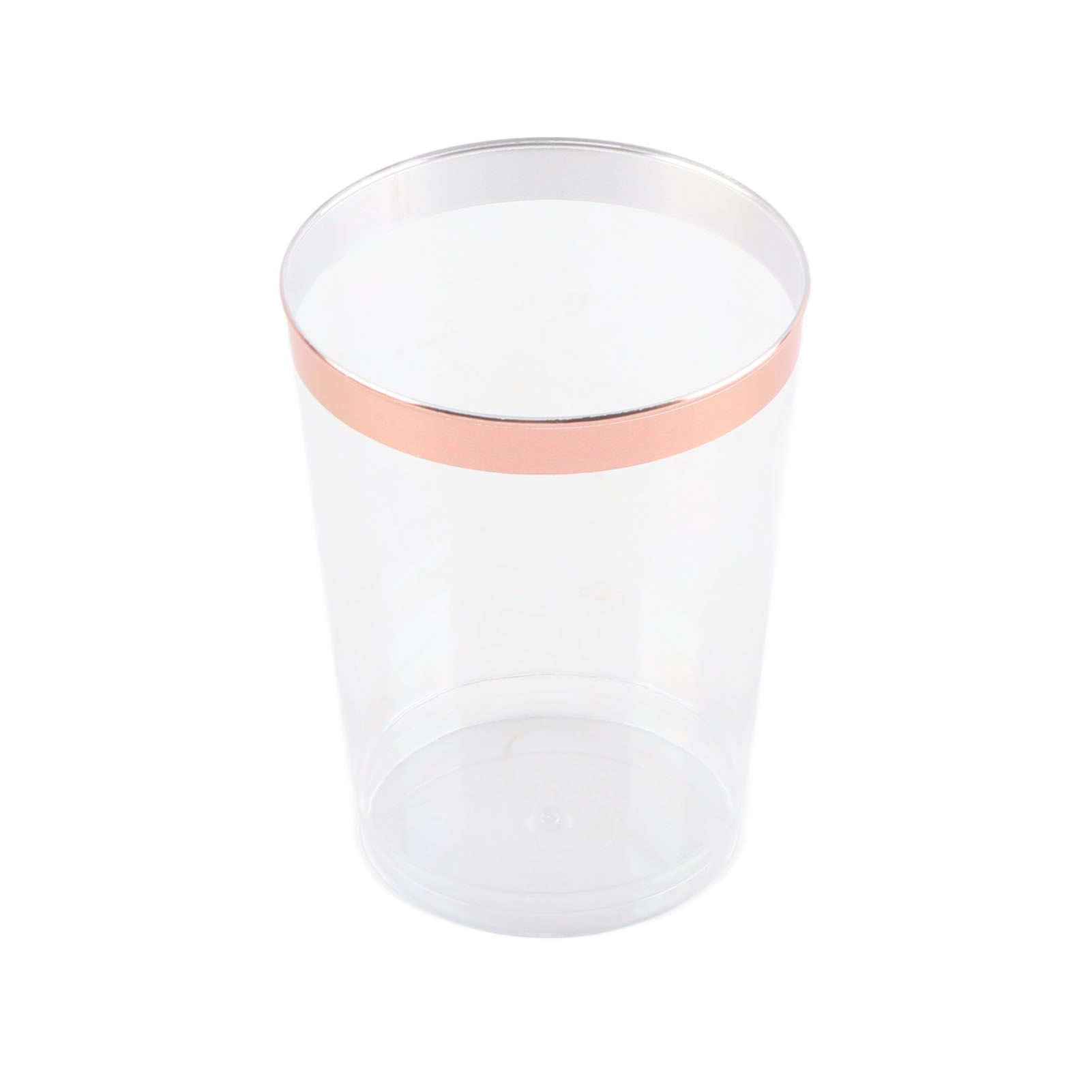 20pcs 9oz 270ml Hard Plastic Airline Cup Water Cup Wine Glass For Dessert