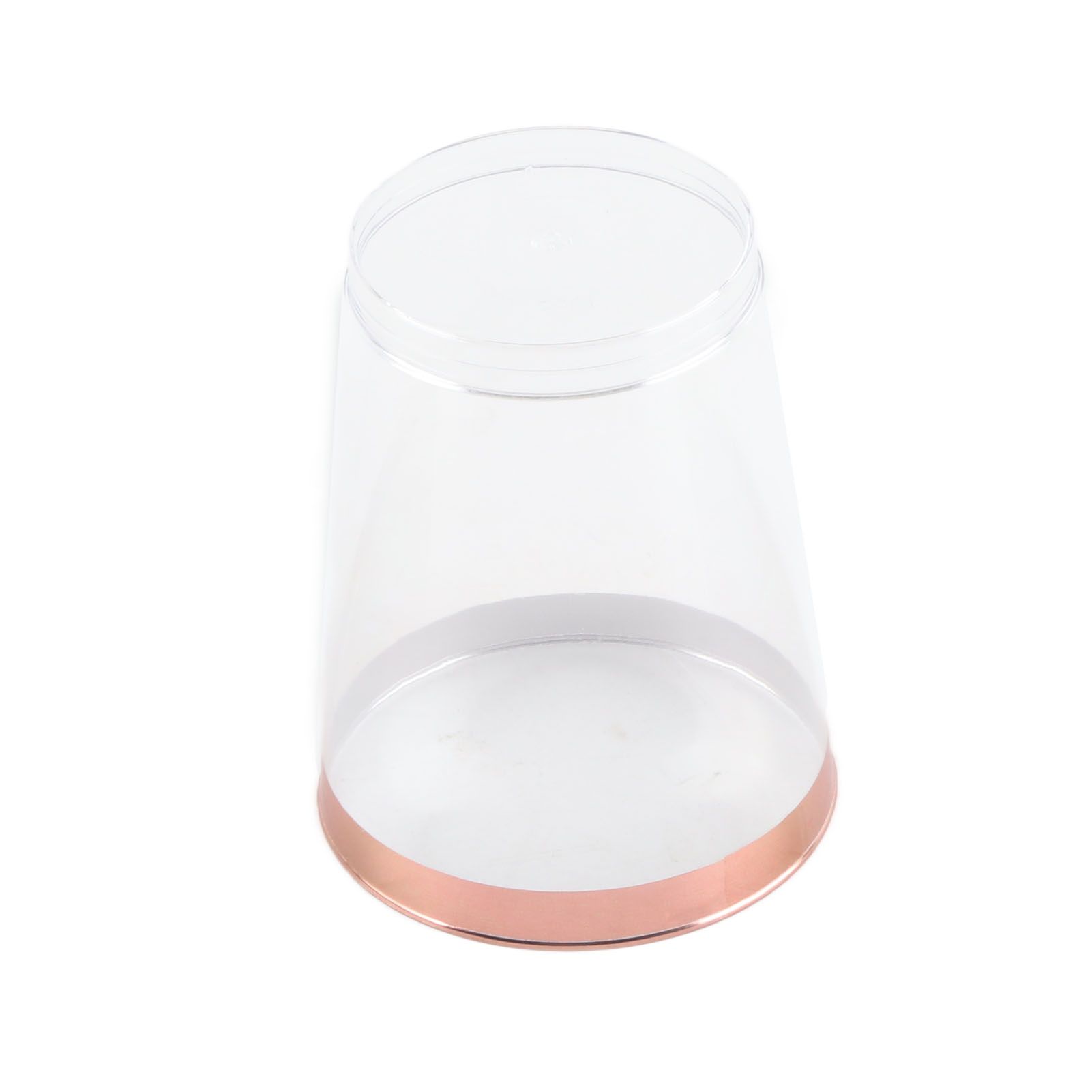 20pcs 9oz 270ml Hard Plastic Airline Cup Water Cup Wine Glass For Dessert view 3
