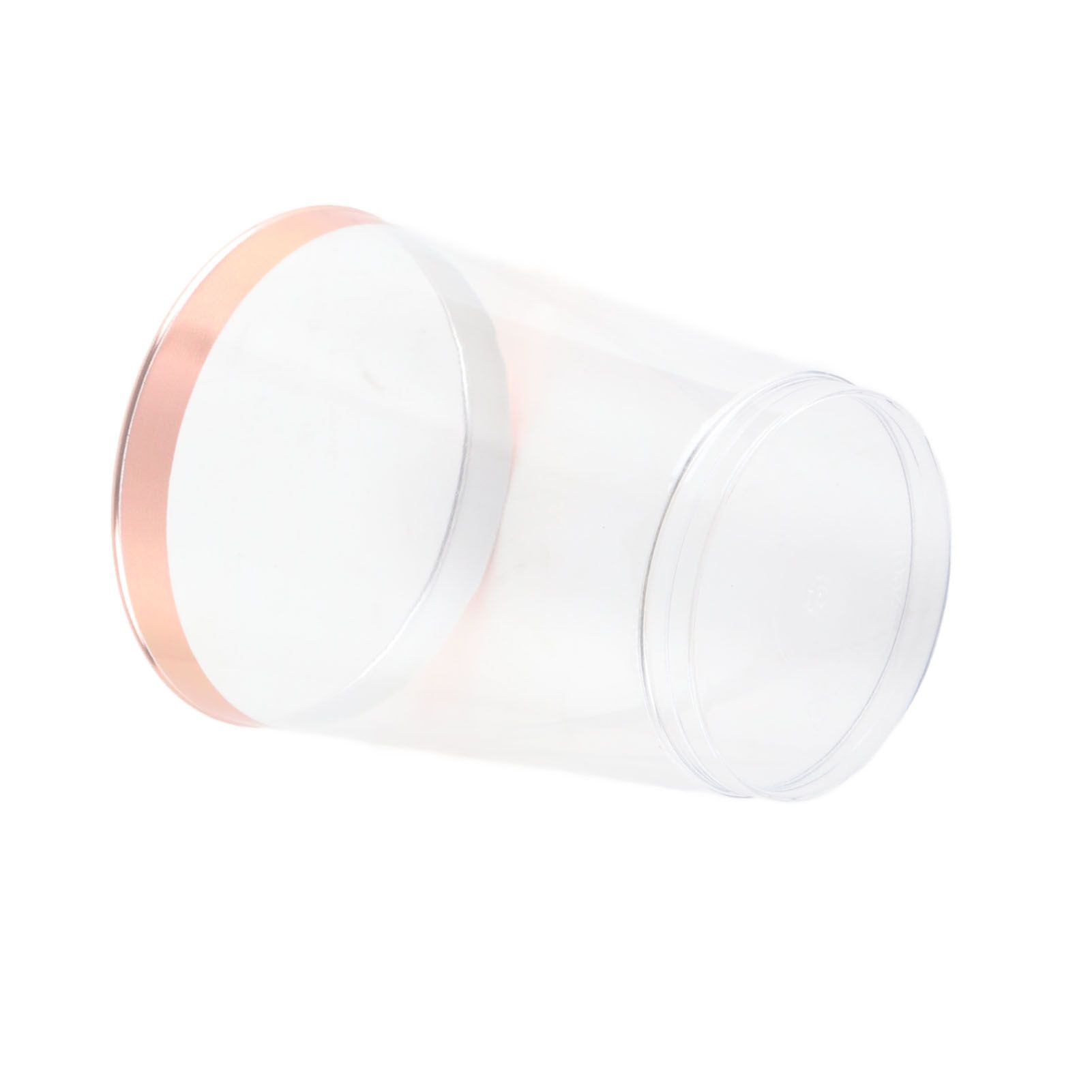 20pcs 9oz 270ml Hard Plastic Airline Cup Water Cup Wine Glass For Dessert view 8