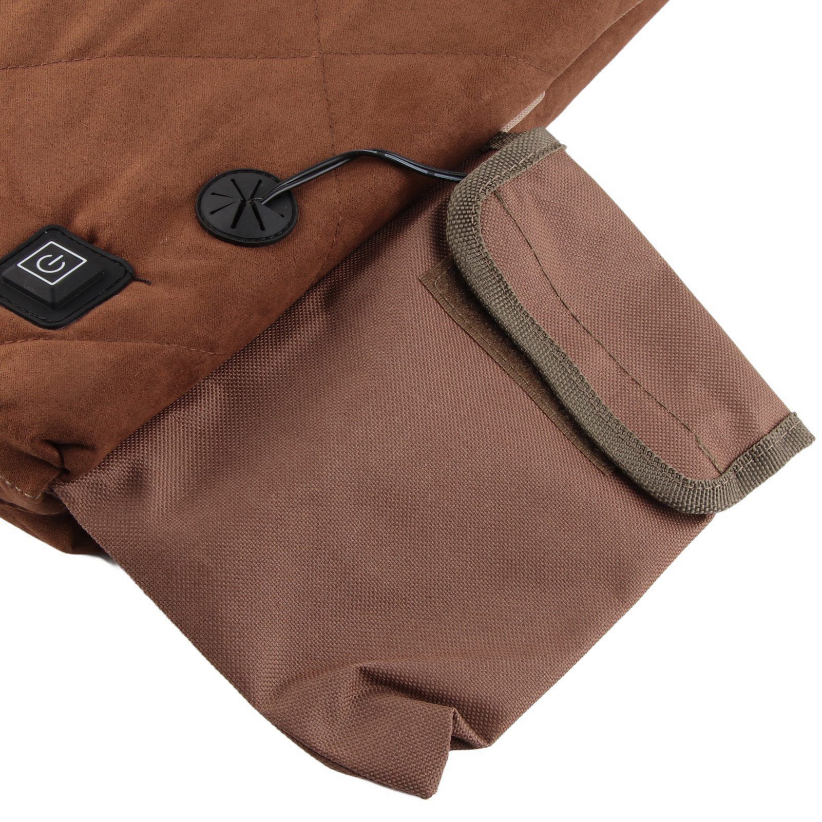 Electric Heating Seat Cushion Foldable Stadium Seats Heated Cover Pads with view 14