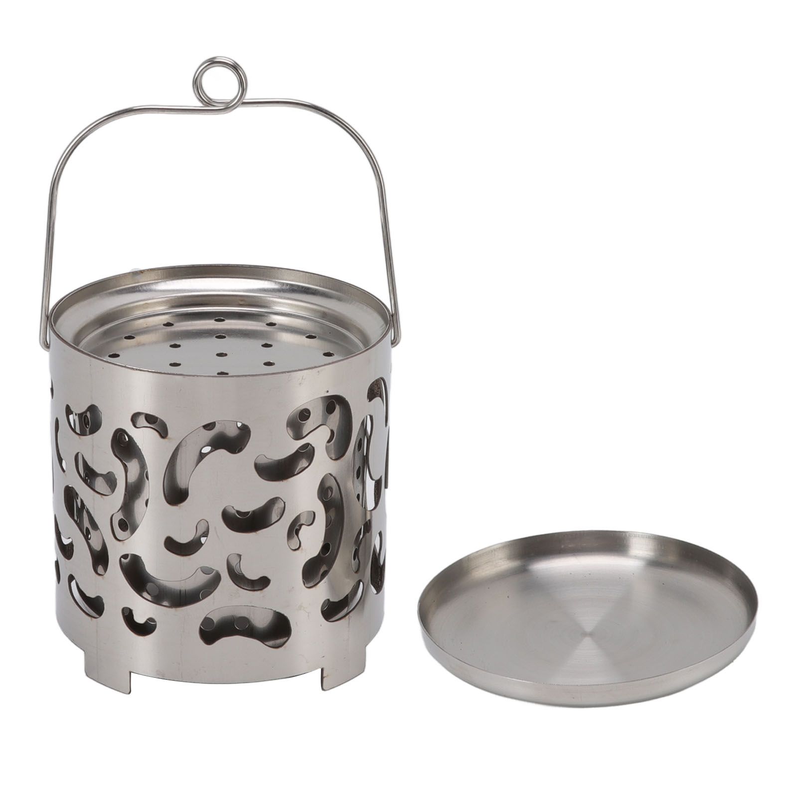 Camping Mini Heater Stainless Steel Portable Heating Stove for Outdoor Winter Fall