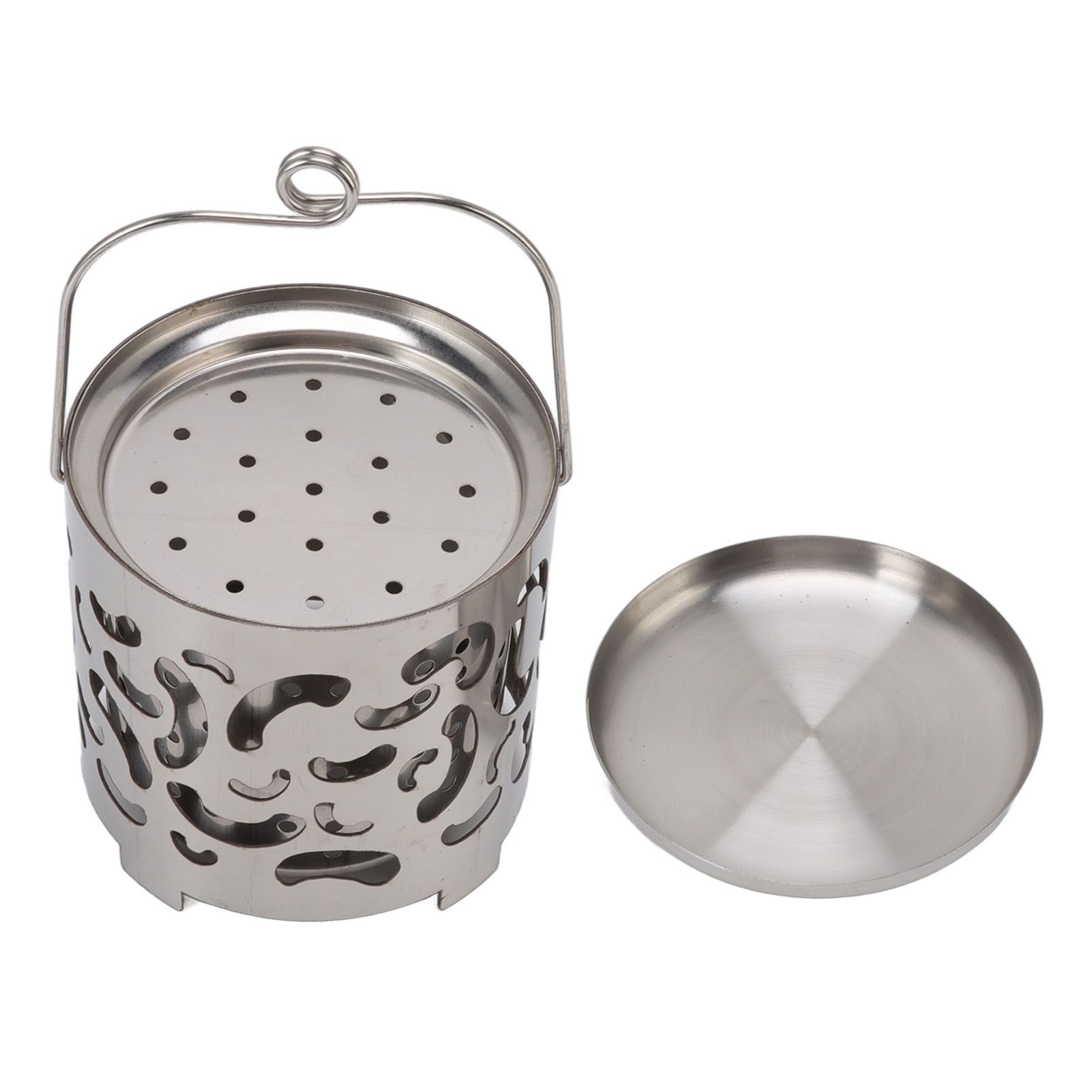 Camping Mini Heater Stainless Steel Portable Heating Stove for Outdoor Winter Fall view 3