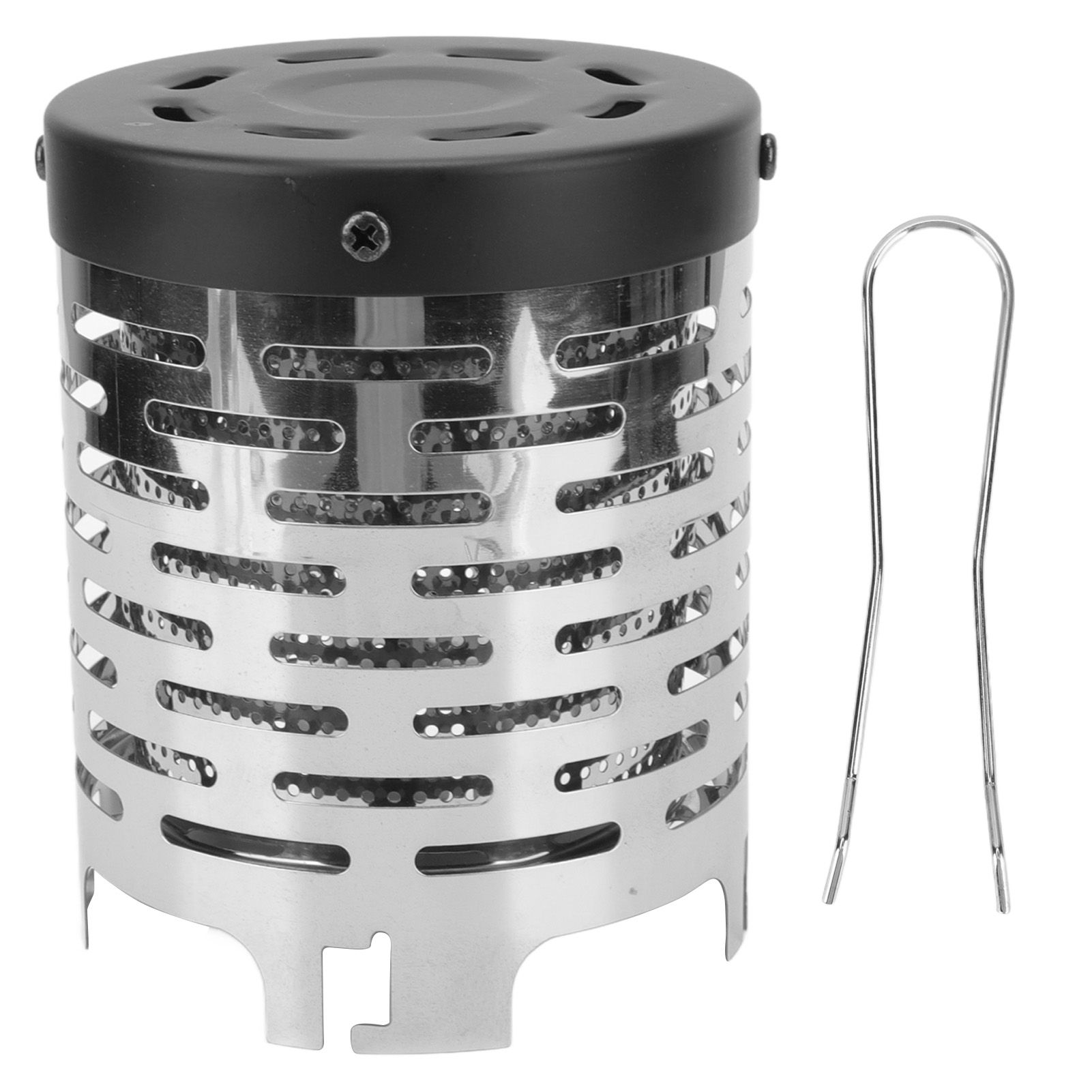 Camping Heating Stove Cover Portable Mini Stainless Steel Outdoor Camping
