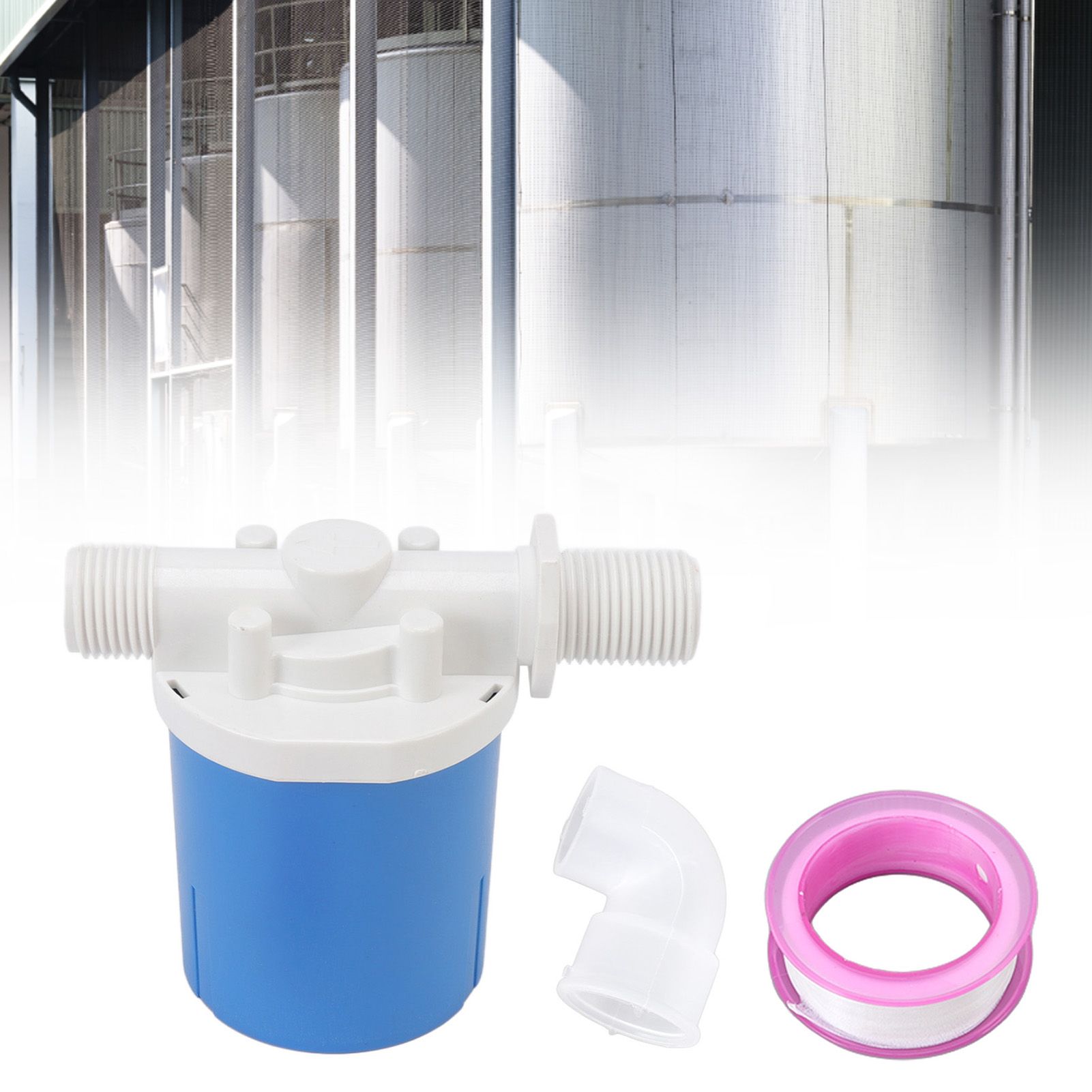 Automatic Float Valve Plastic Compact Leakage Proof Inner Water Level Control view 12