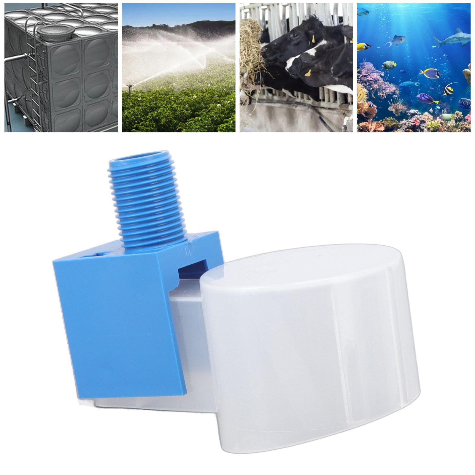 Water Level Control Valve ABS External Thread G1/2 Automatic Water Float view 11
