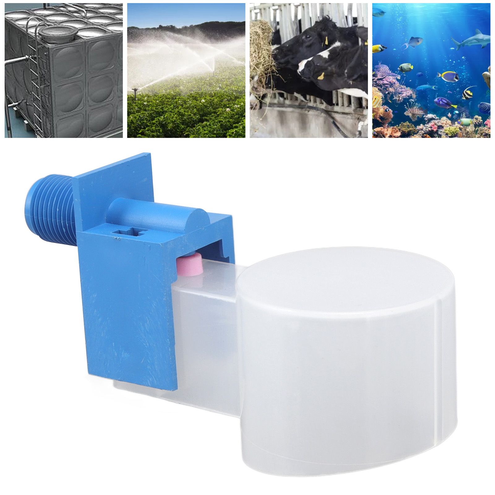 Water Level Control Valve ABS External Thread G1/2 Automatic Water Float view 11