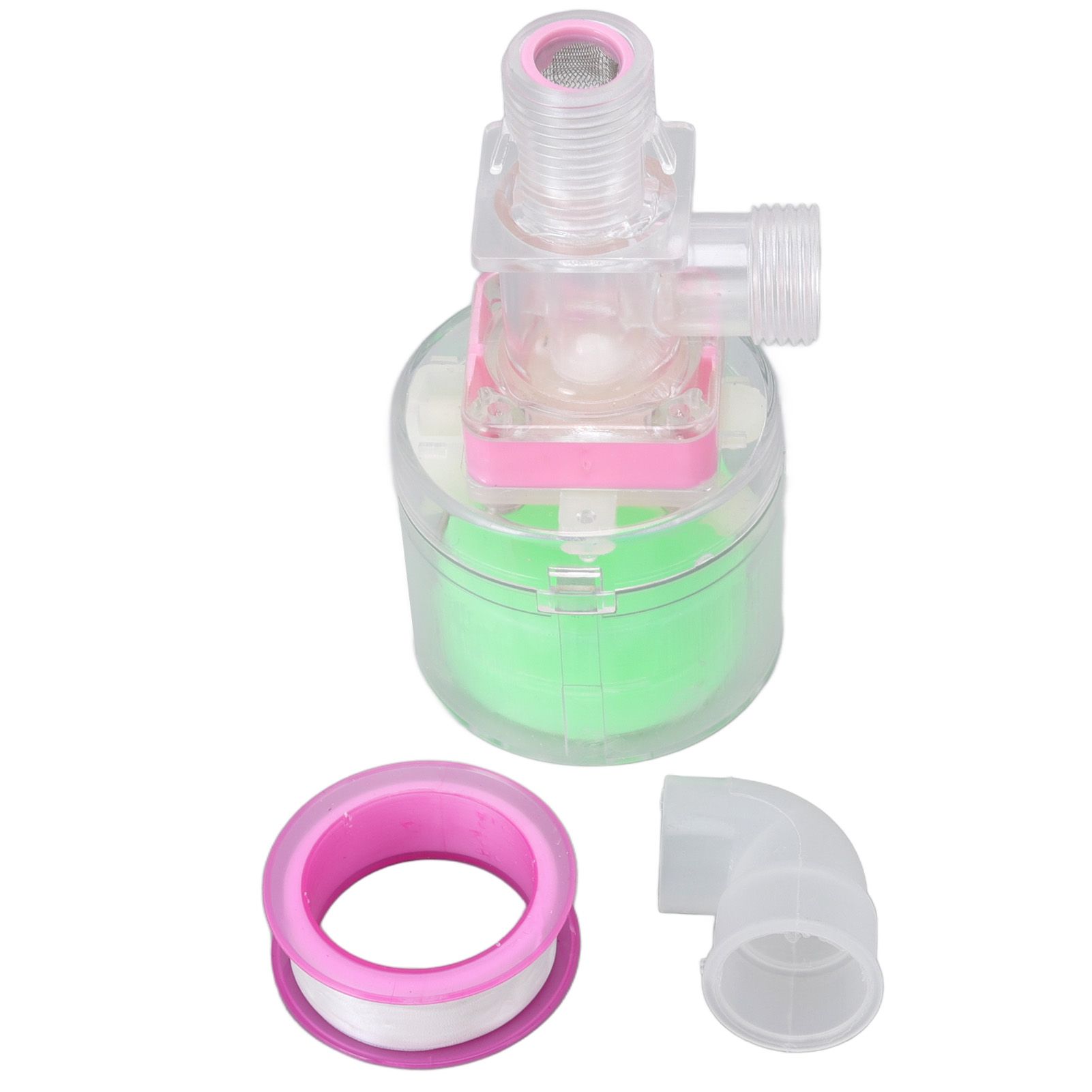 Water Lever Control Valve Transparent Full Automatic Plastic Tower Tank — image 1