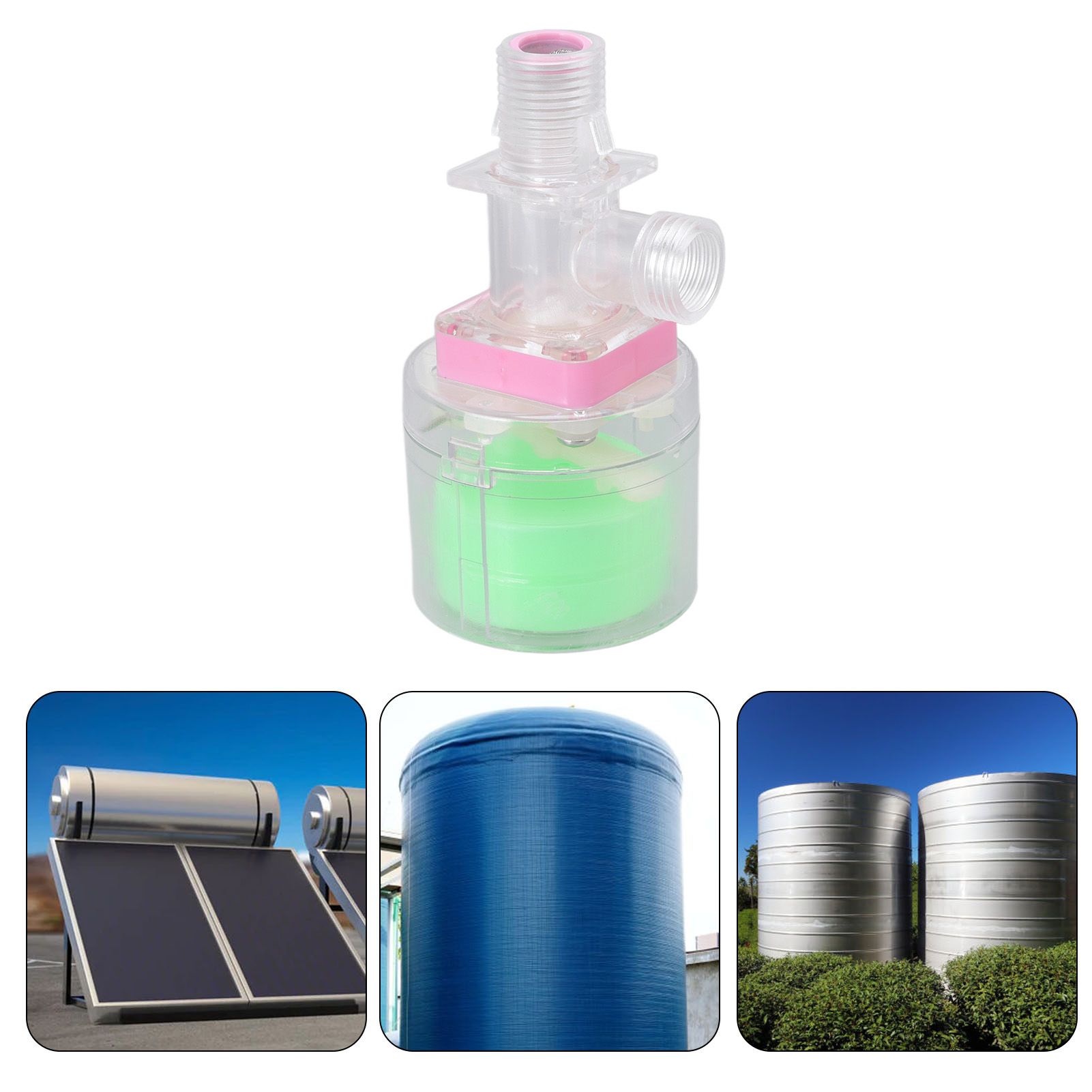 Water Lever Control Valve Transparent Full Automatic Plastic Tower Tank view 11