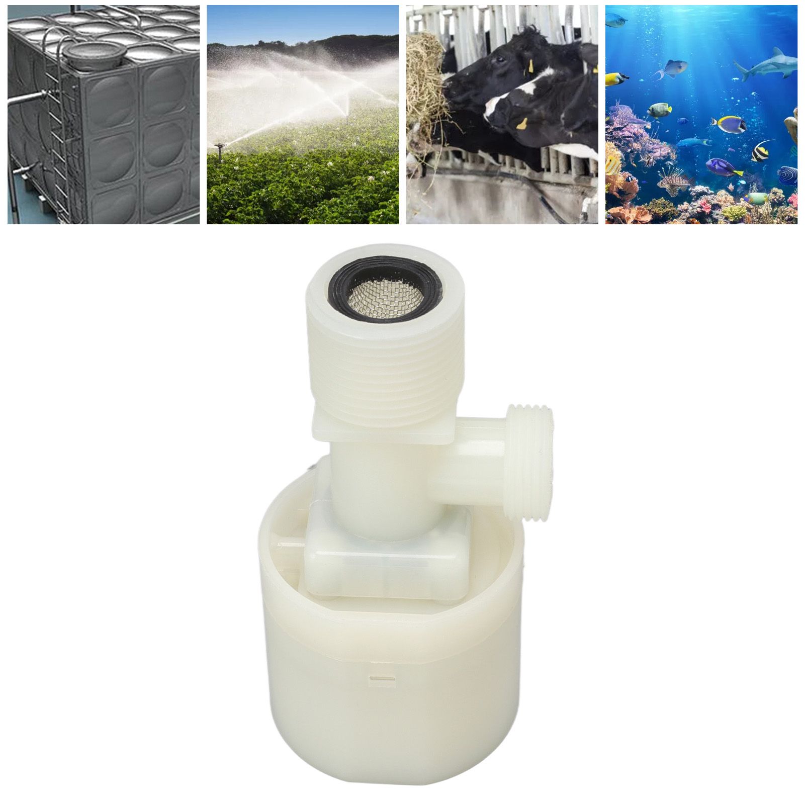 Water Level Control Valve Automatic Floating Ball Controller Plastic Water view 11