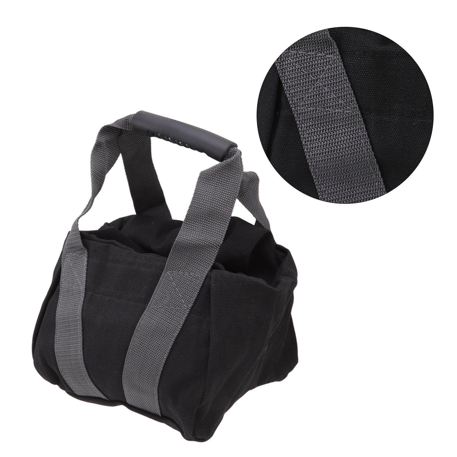 Workout Sandbag Tear Resistant with Ergonomic Handle 12oz Canvas Weightlifting view 9