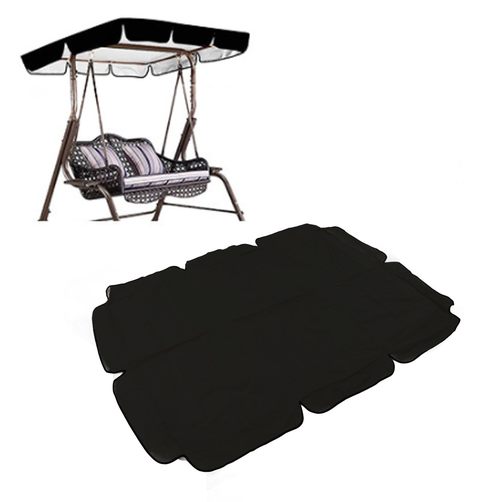 Waterproof Outdoor Swing Canopy Replacement 420D Silver Coated Oxford Fabric view 11