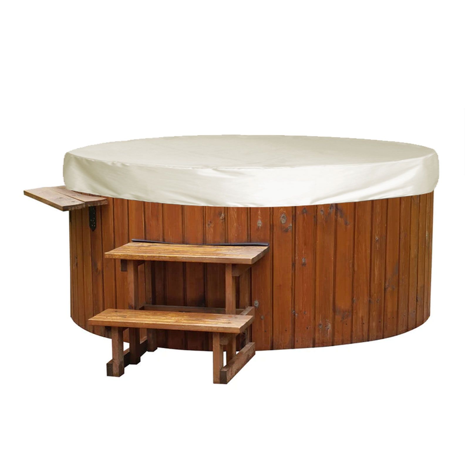 Outdoor Furniture Dust Covers Round Bathtub Cover 190 Silver Polyester Taffeta view 11