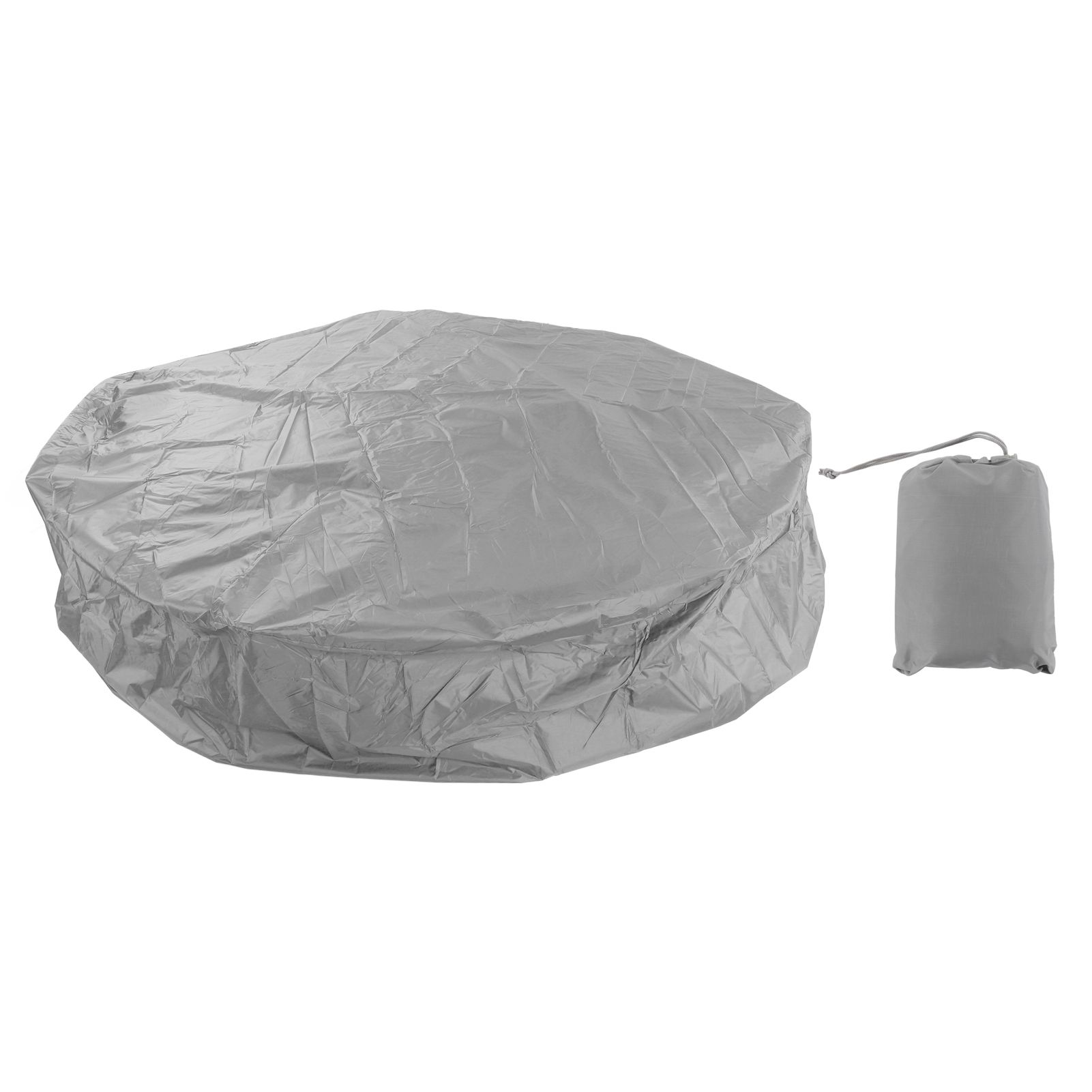Outdoor Furniture Dust Covers Round Bathtub Cover 190 Silver Polyester Taffeta — image 1