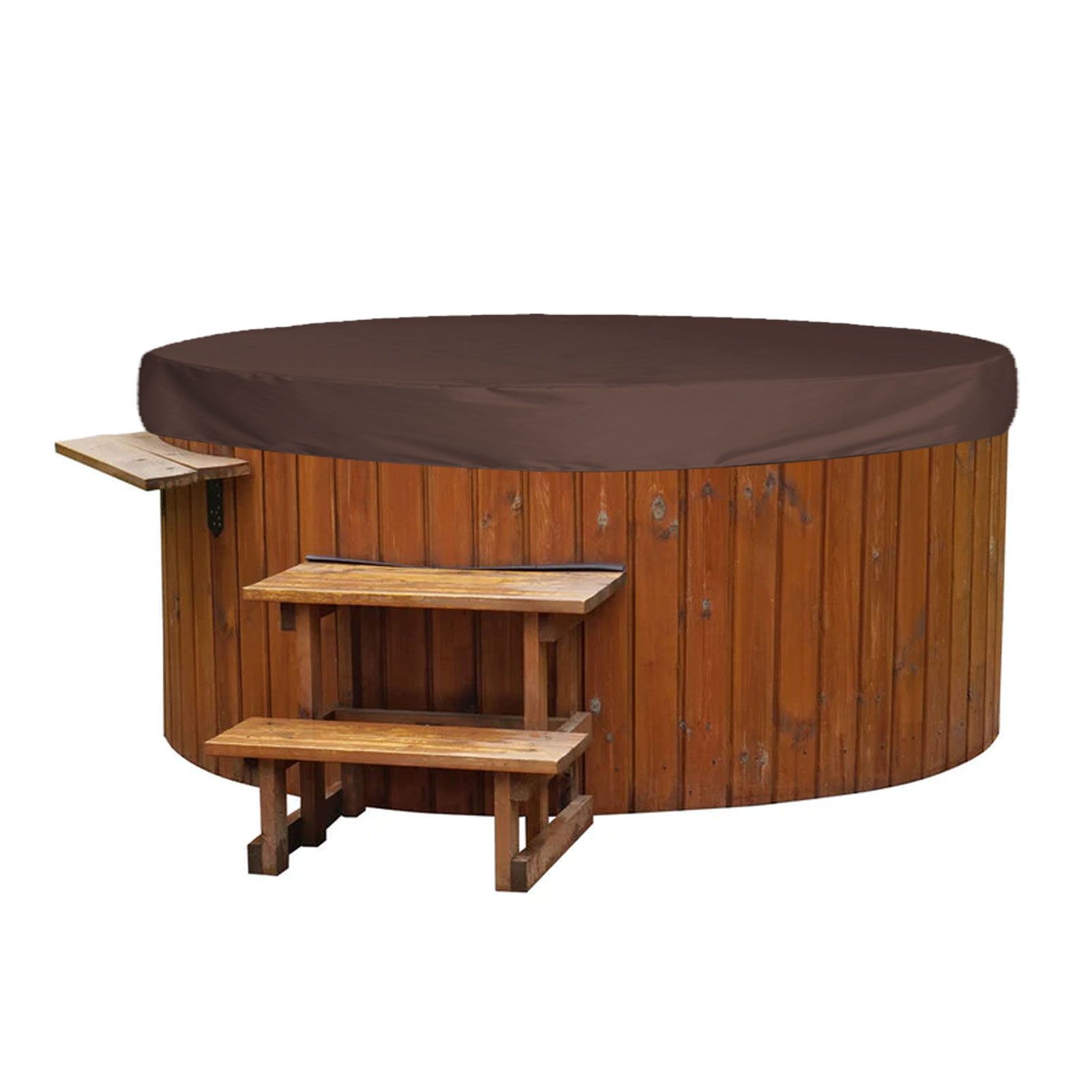 Outdoor Furniture Dust Covers Round Bathtub Cover 190 Silver Polyester Taffeta view 11
