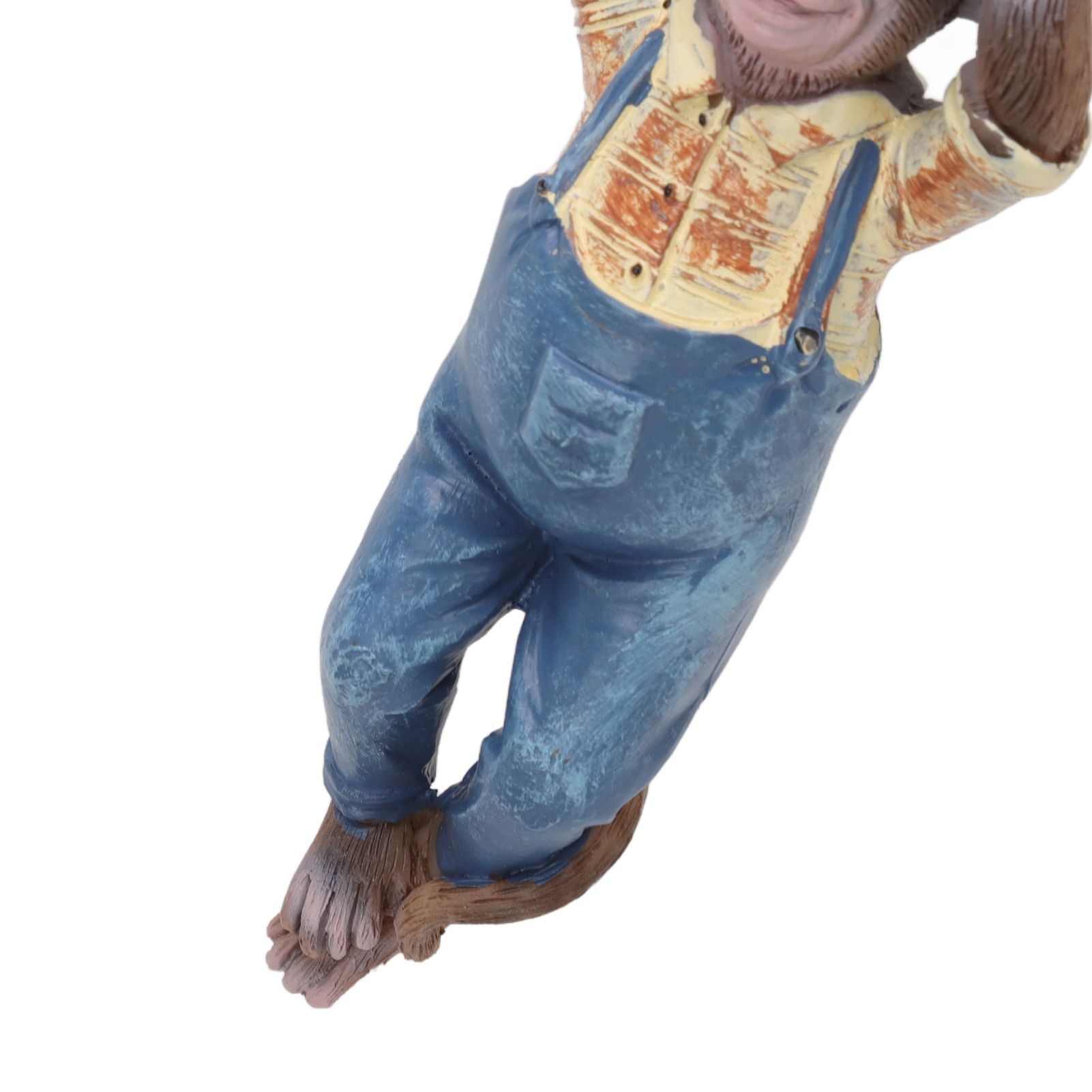 Garden Monkey Statues Cute Simulation Resin Hanging Monkey Garden Ornament for view 13