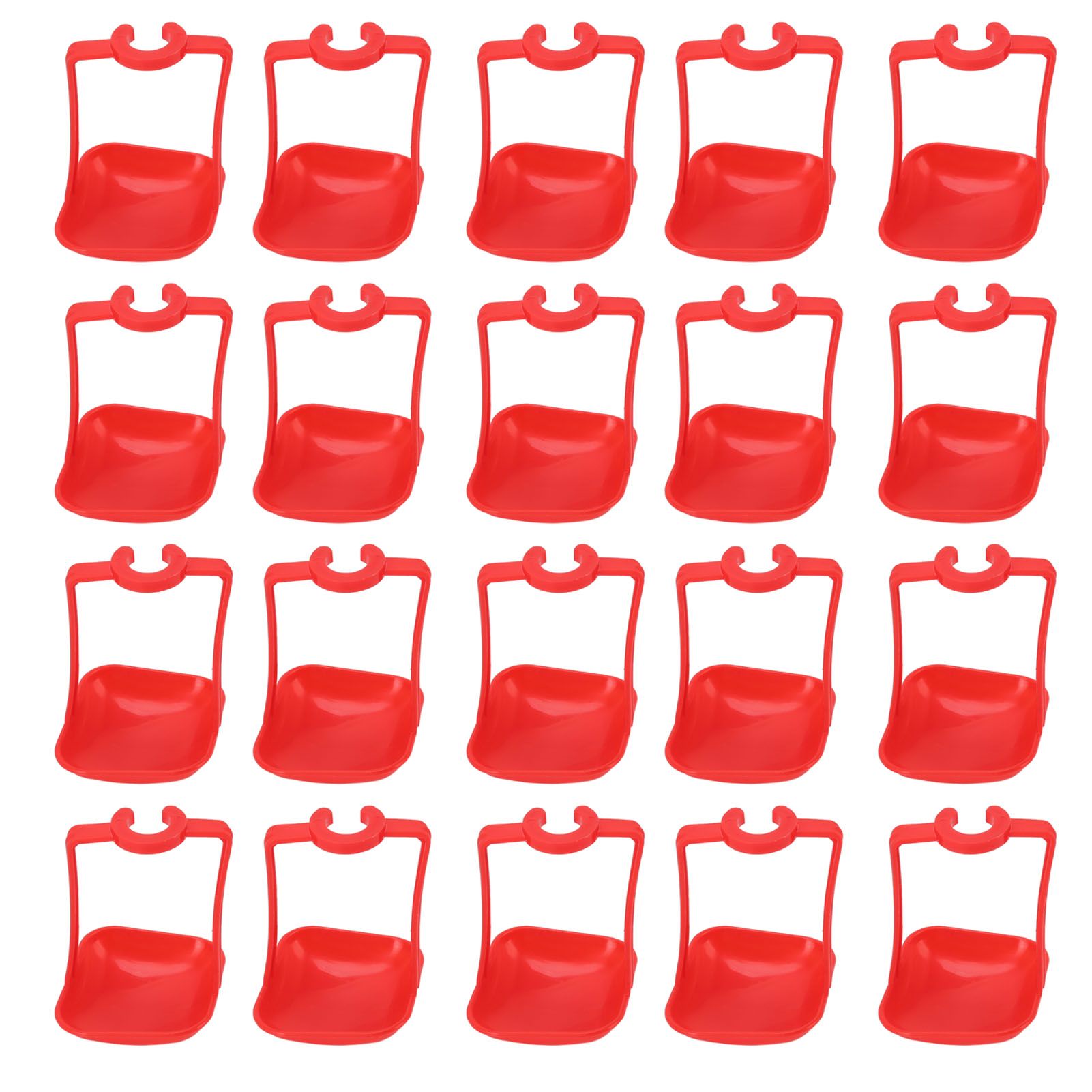 20Pcs Chicken Automatic Waterer Cups Rust Proof Bright Color Chicken Drinking
