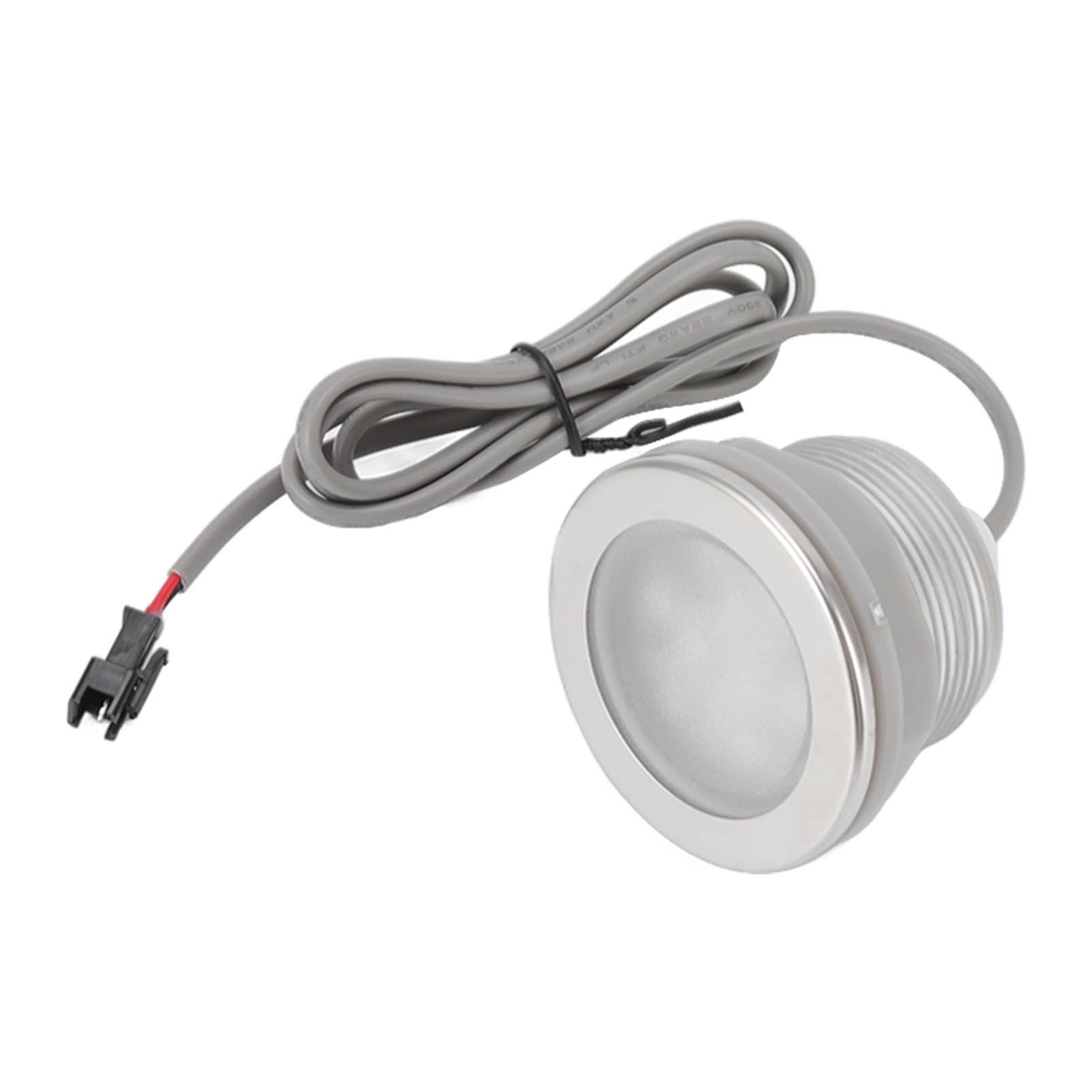 Underwater LED Bath Light Stainless Steel Colorful Frosted Surface Submersible