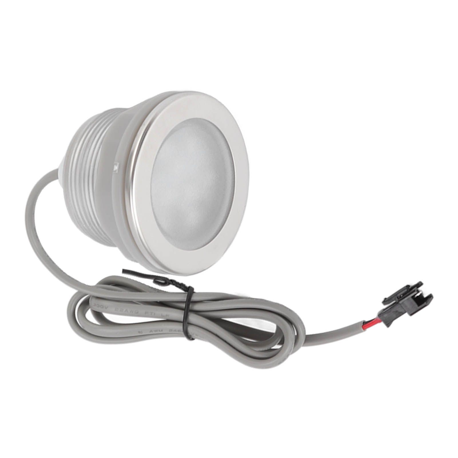 Underwater LED Bath Light Stainless Steel Colorful Frosted Surface Submersible view 8