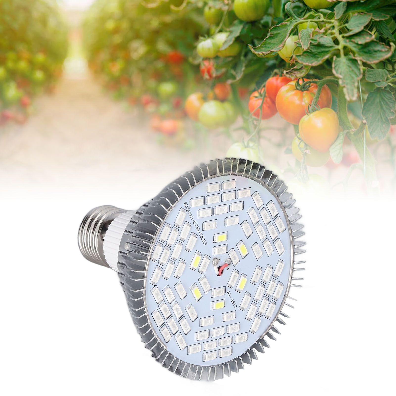 LED Grow Lamp Bulb E27 Low Power Consumption Full Spectrum Low Heat Generation view 11