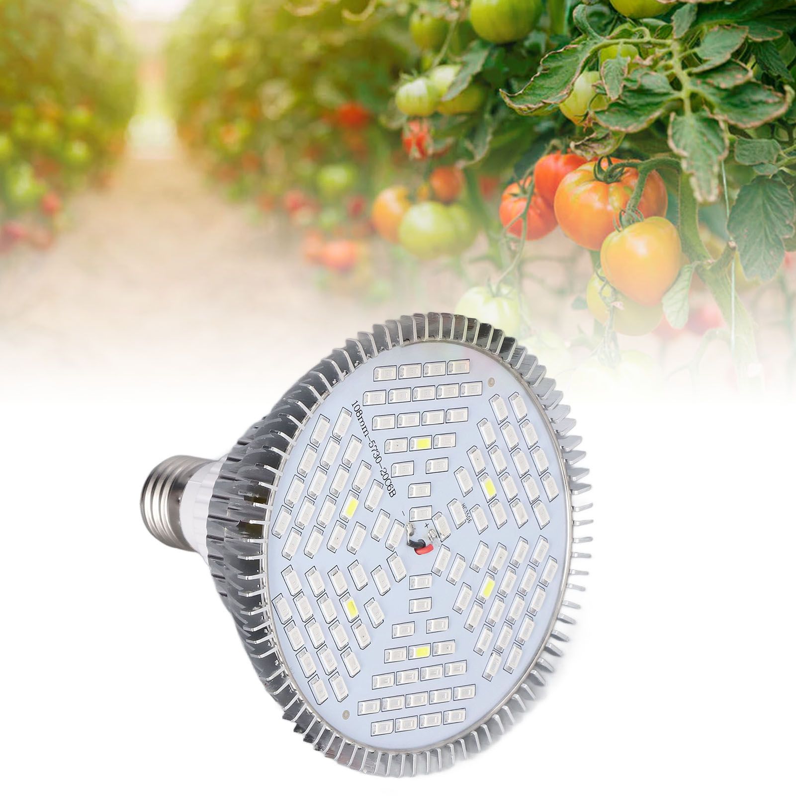 LED Grow Lamp Bulb E27 Low Power Consumption Full Spectrum Low Heat Generation view 11