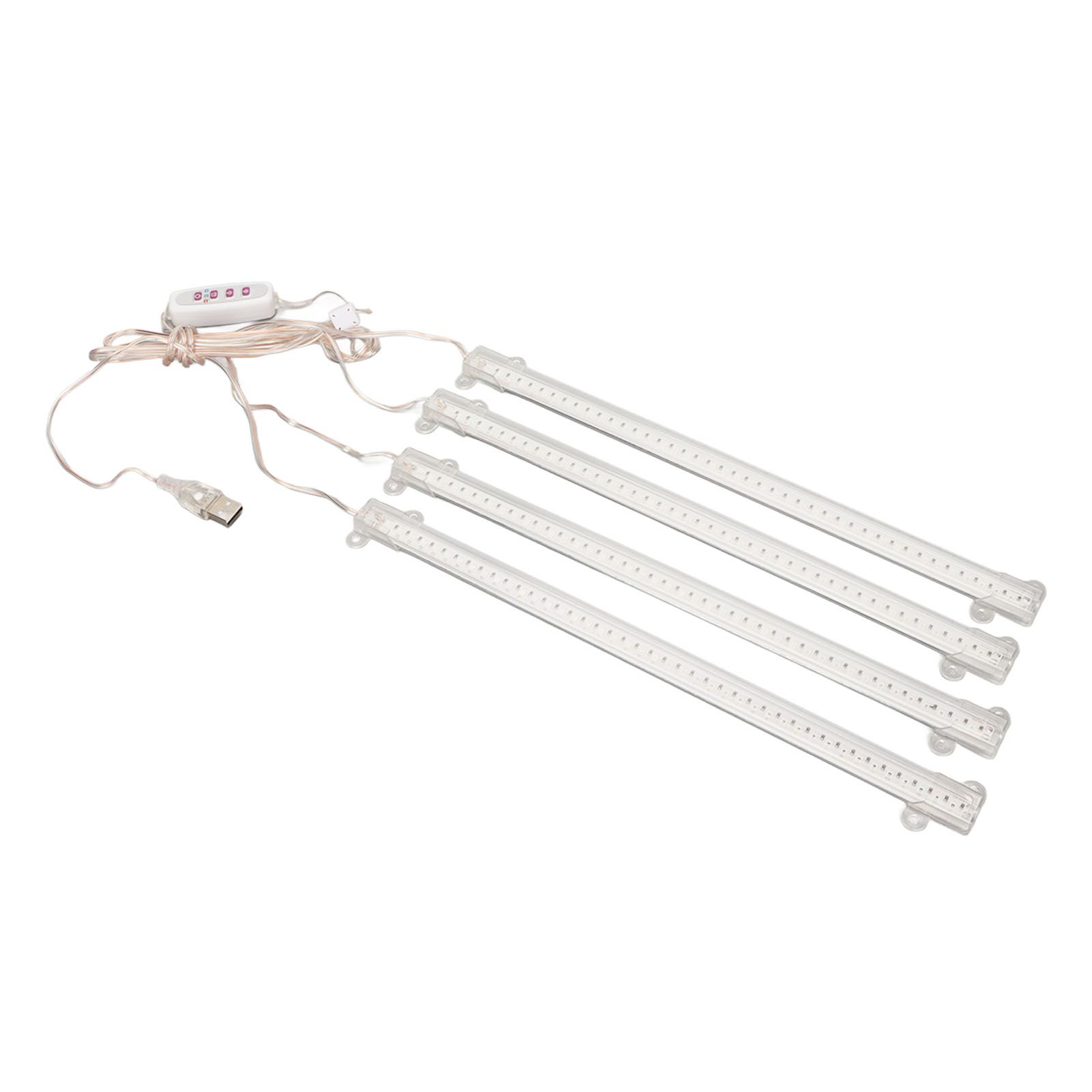 Plant Grow Light 4 Heads USB Plug Dimmable Timer Function Full Spectrum LED view 5