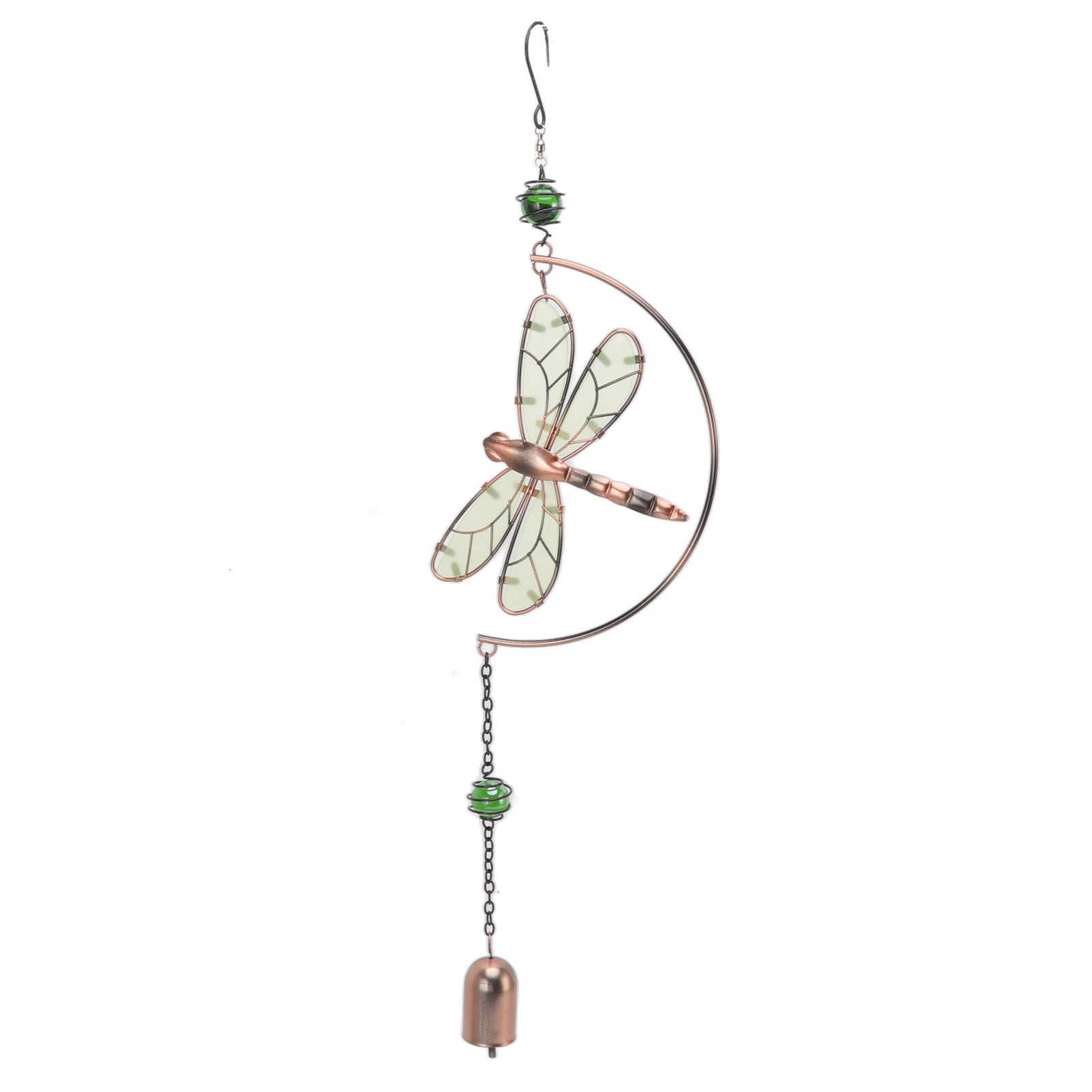Dragonfly Wind Chimes Waterproof Beautiful Melody Iron Hanging Ornaments for view 2