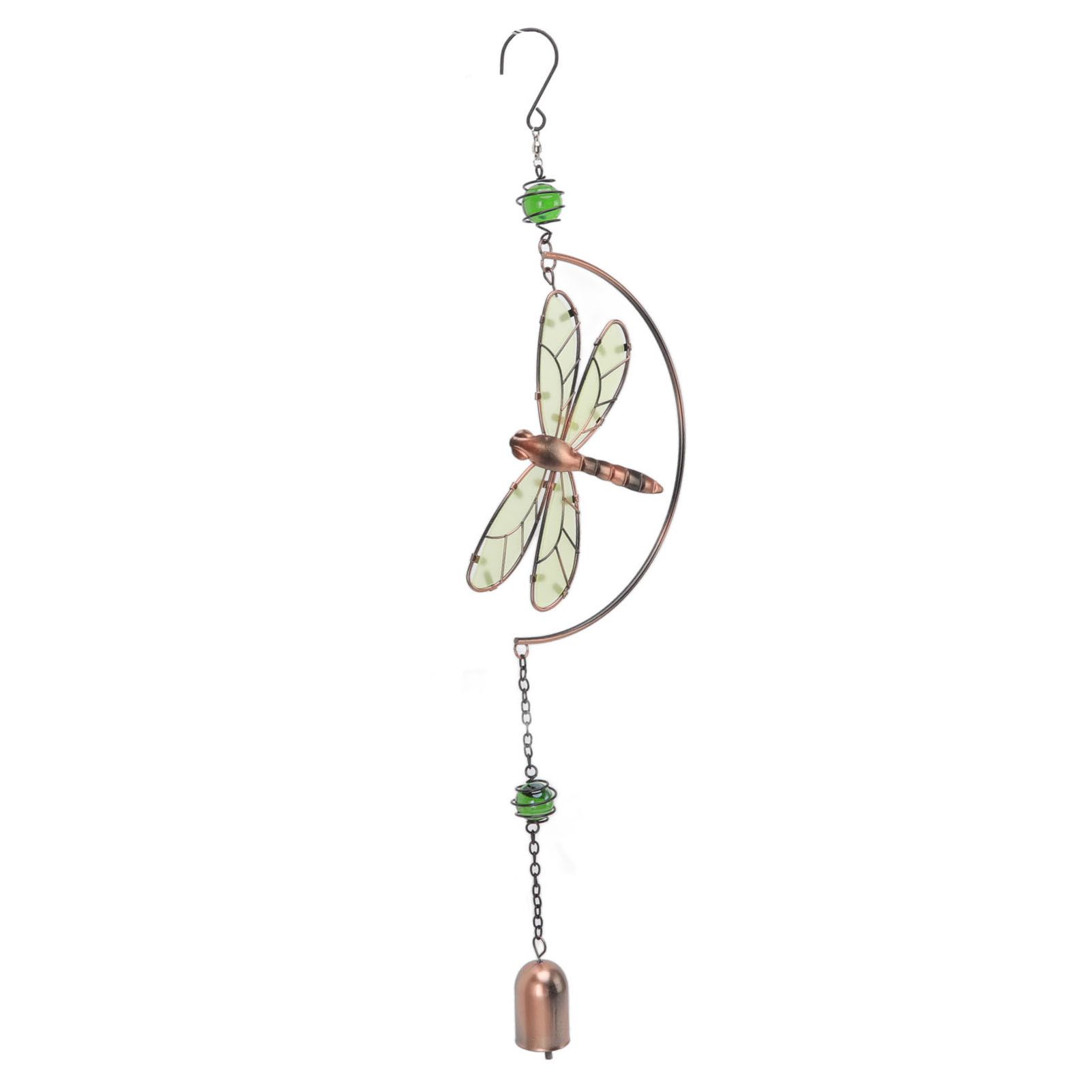 Dragonfly Wind Chimes Waterproof Beautiful Melody Iron Hanging Ornaments for view 4