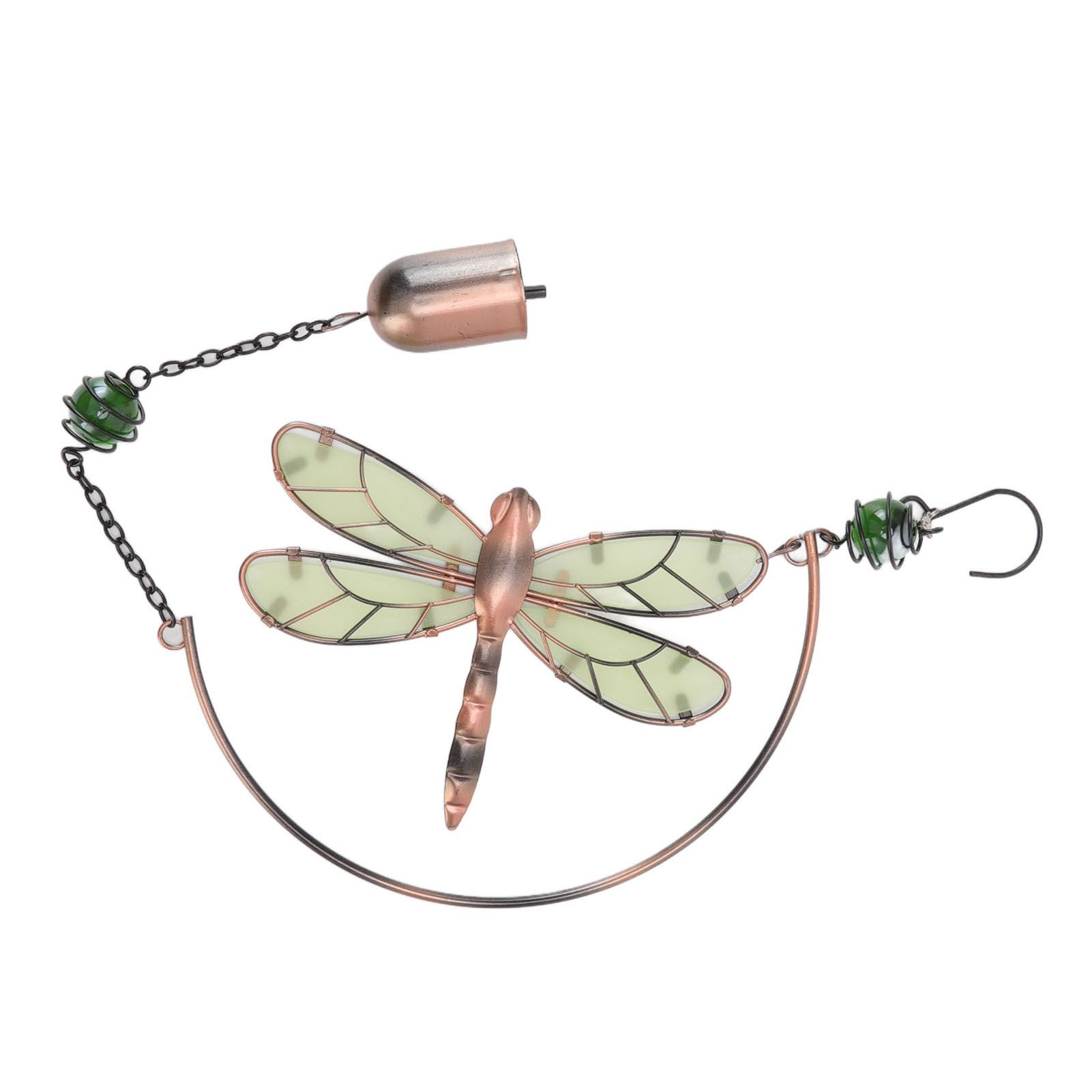 Dragonfly Wind Chimes Waterproof Beautiful Melody Iron Hanging Ornaments for view 9