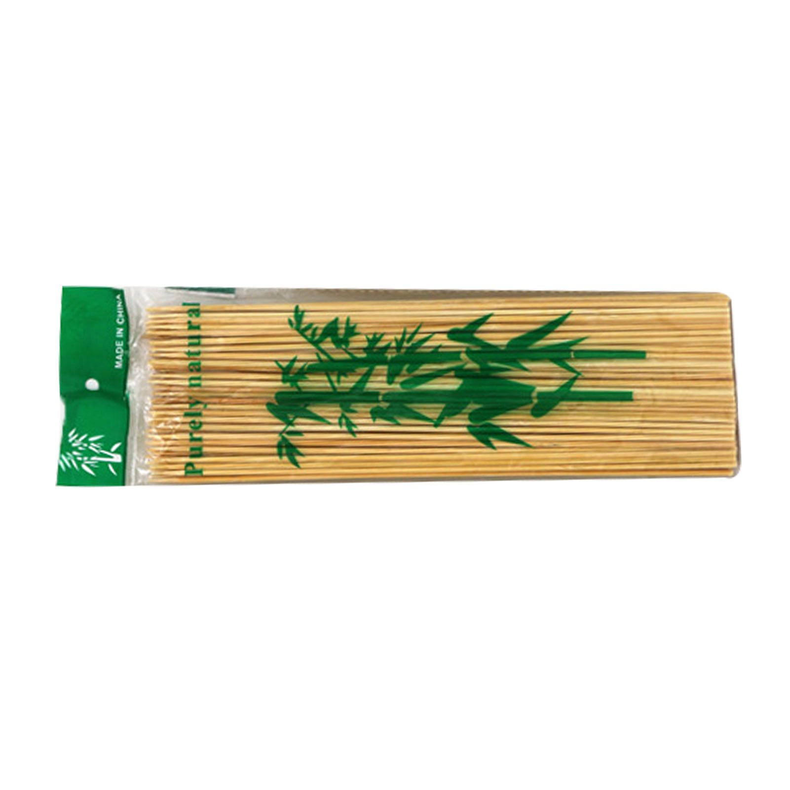 Disposable Barbecue Skewers Bamboo for Barbecue BBQ Appetiser Fruit Kabob view 2