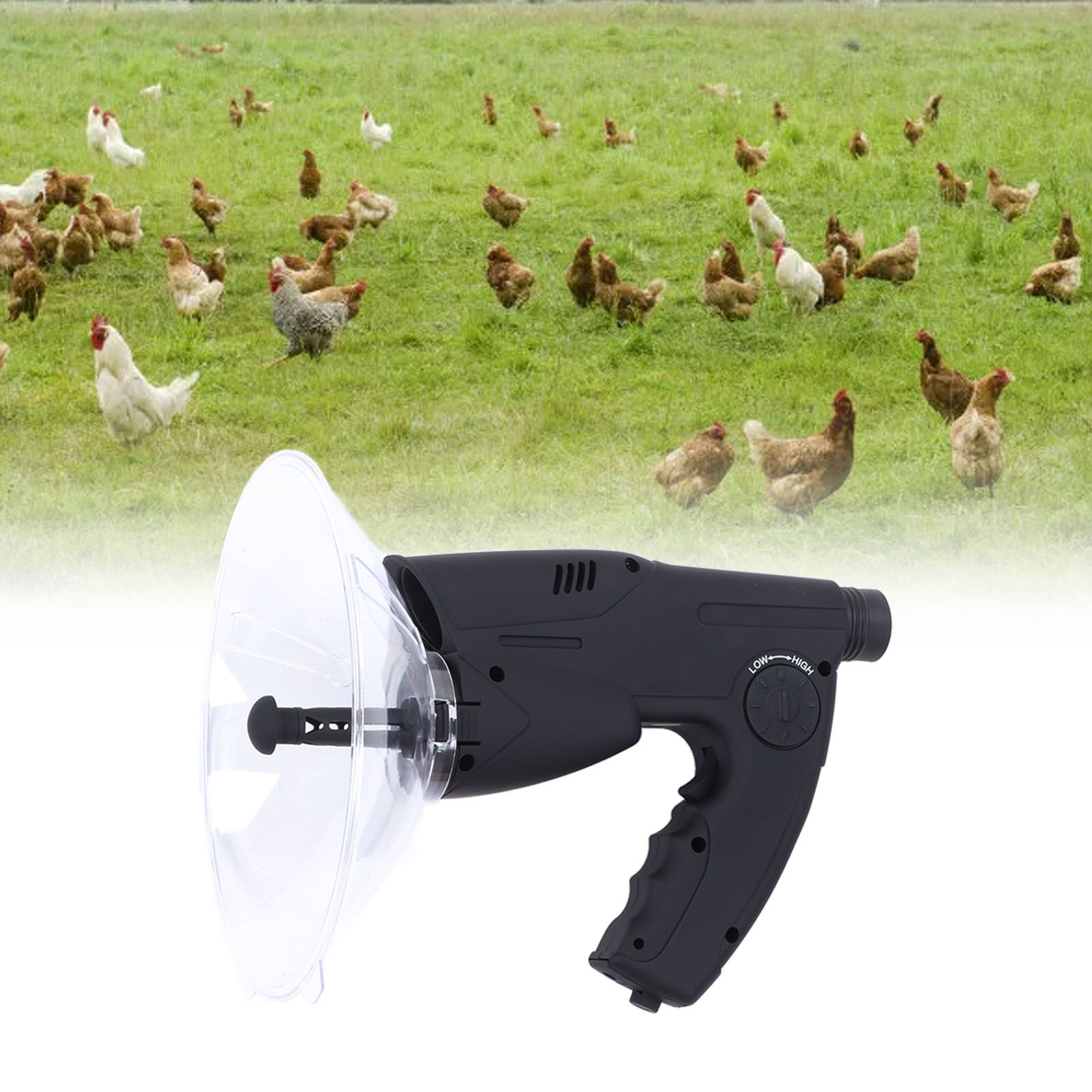 Bird Watching Instrument Low Energy Consumption ABS Engineering Plastic Black view 12