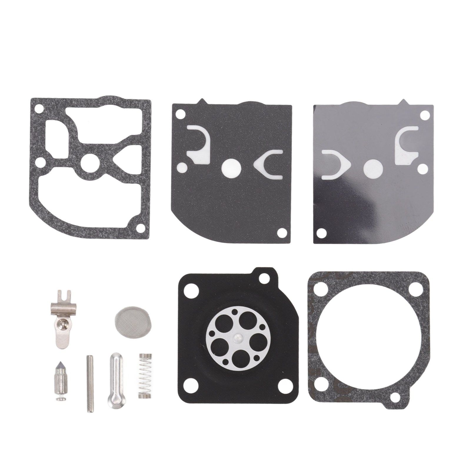 Carburetor Diaphragm Kit Gasket Metal and Paper for Zama Rb72 for Stihl Ms019