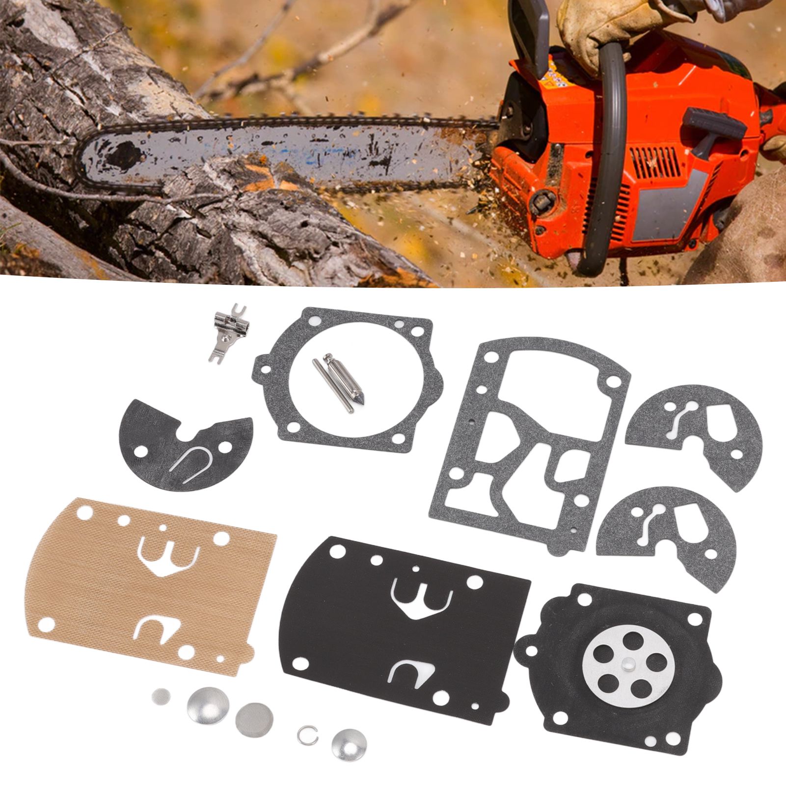 Carburetor Repair Gasket Diaphragm Kits for WB 24 WB 25 WB 32 WB 33 Chainsaw view 11
