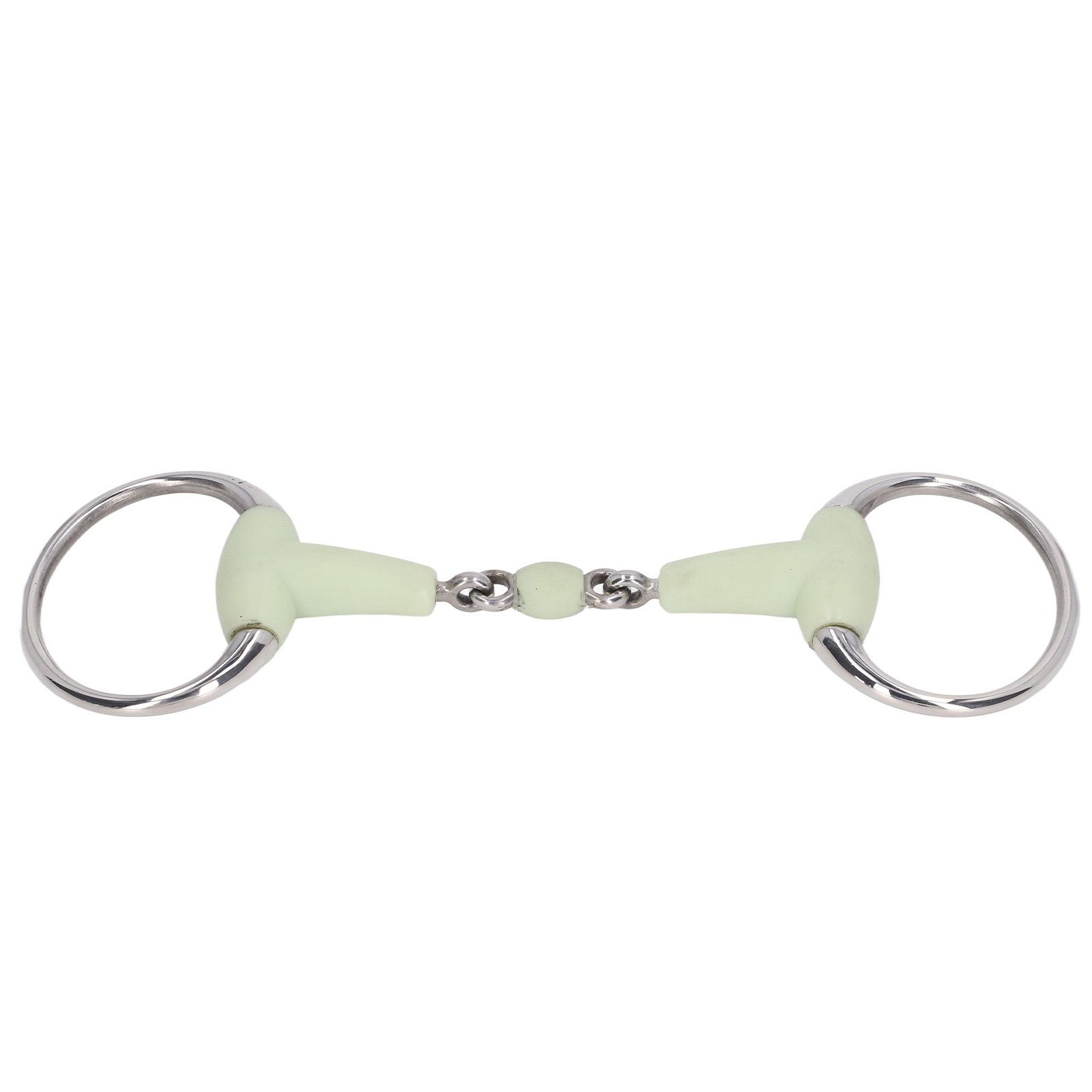 Horse Snaffle Bit Stainless Steel Horse Snaffle Roller Garden Breeding Mouth view 8