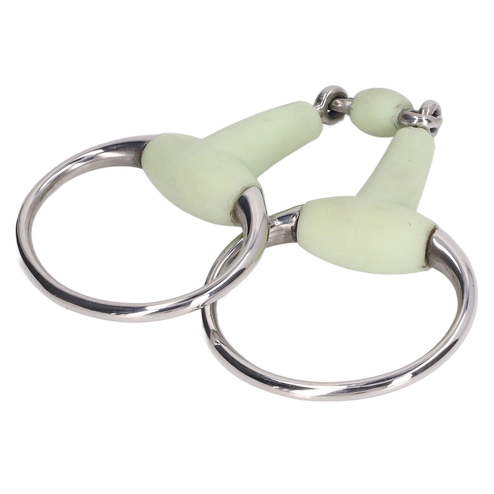 Horse Snaffle Bit Stainless Steel Horse Snaffle Roller Garden Breeding Mouth view 9