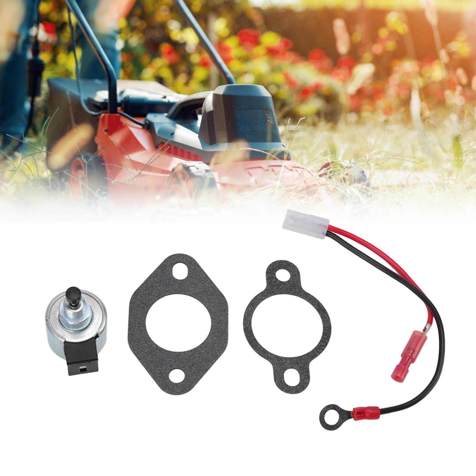 Carburetor Fuel Solenoid Replacement for Kohler 1275709 1275733S 1243502S for view 12
